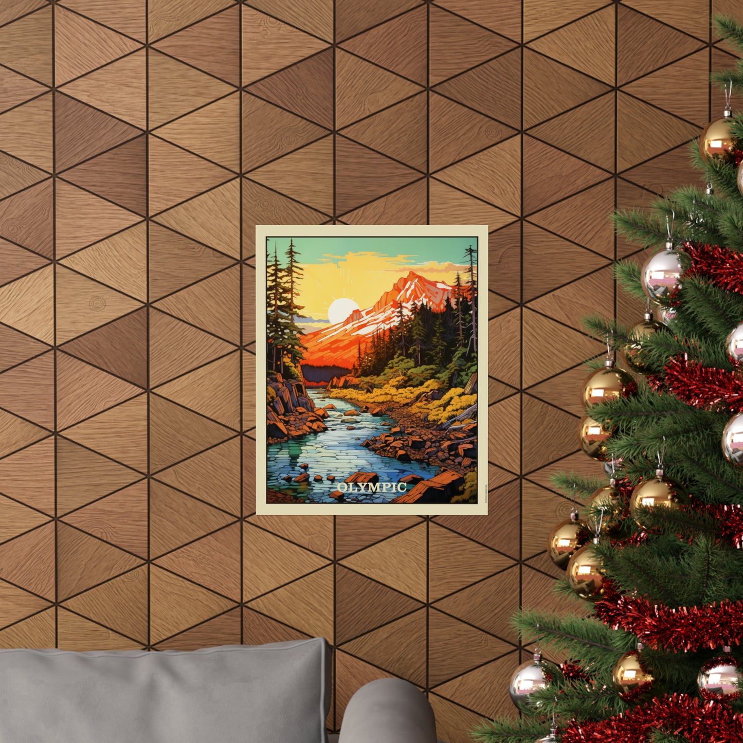Olympic Matte Vertical Poster