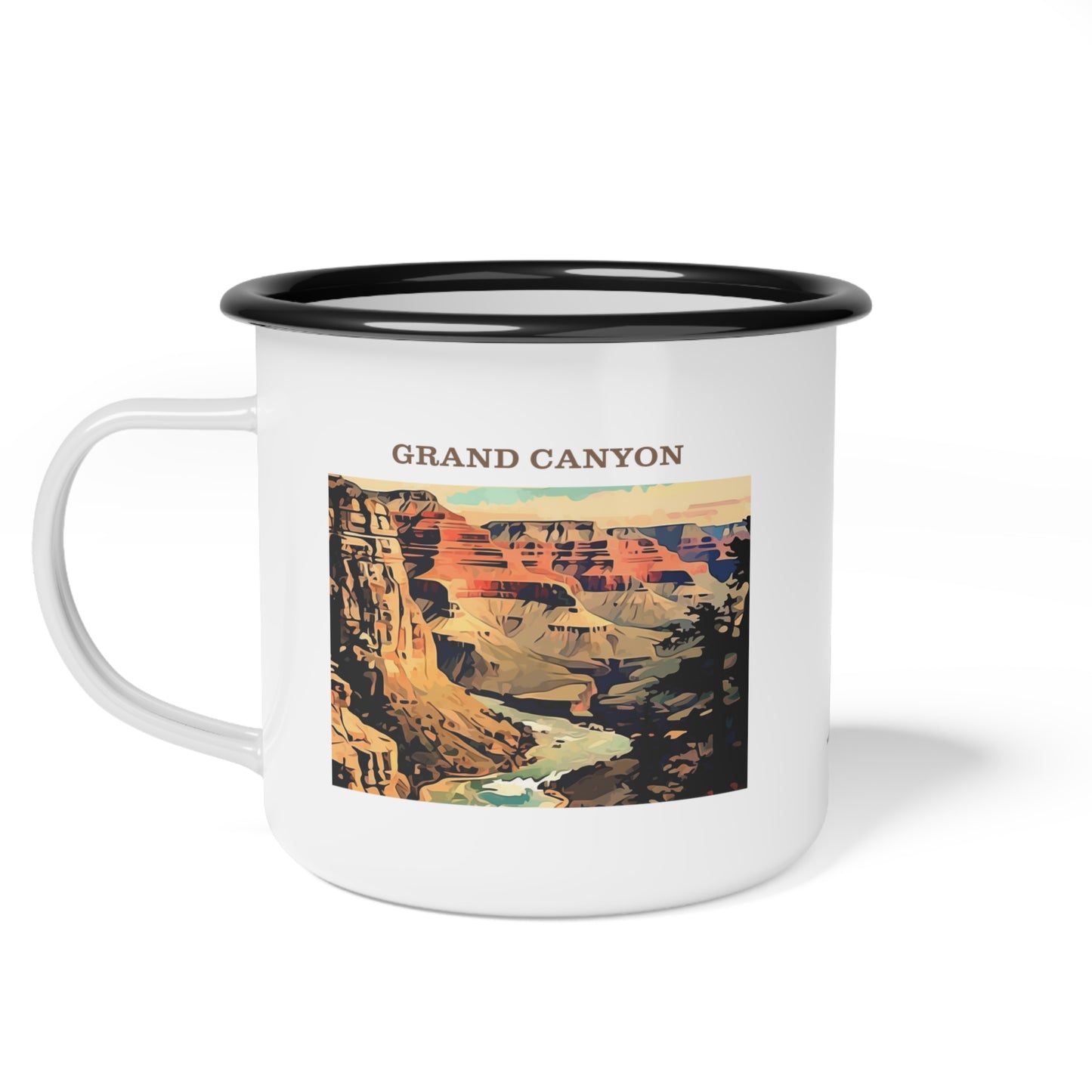 Grand Canyon Enamel Camp Cup