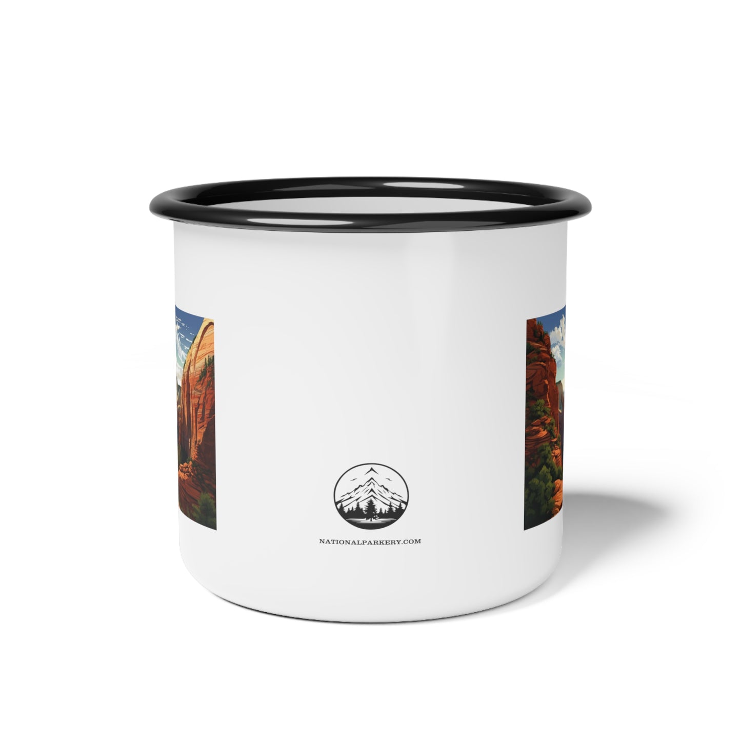 Zion Enamel Camp Cup