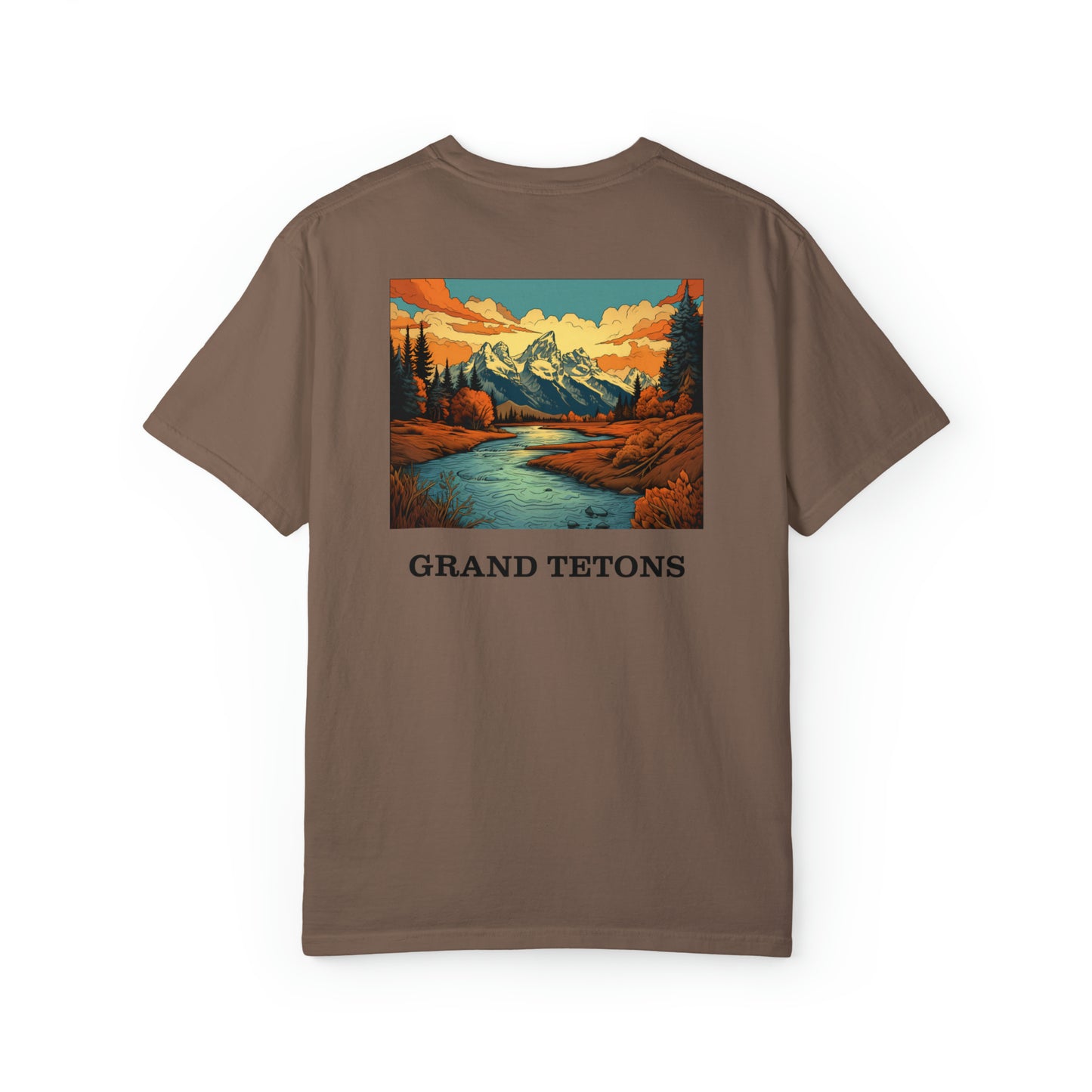 Grand Tetons Unisex Garment-Dyed T-shirt
