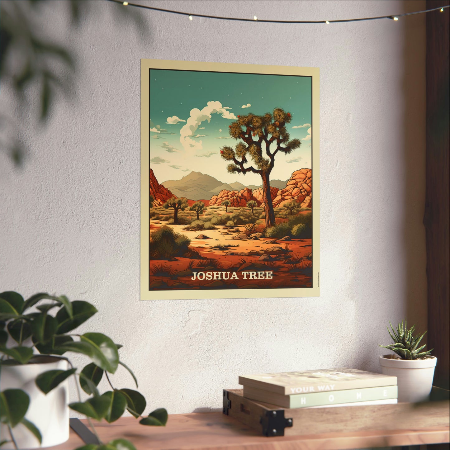 Joshua Tree Matte Vertical Poster