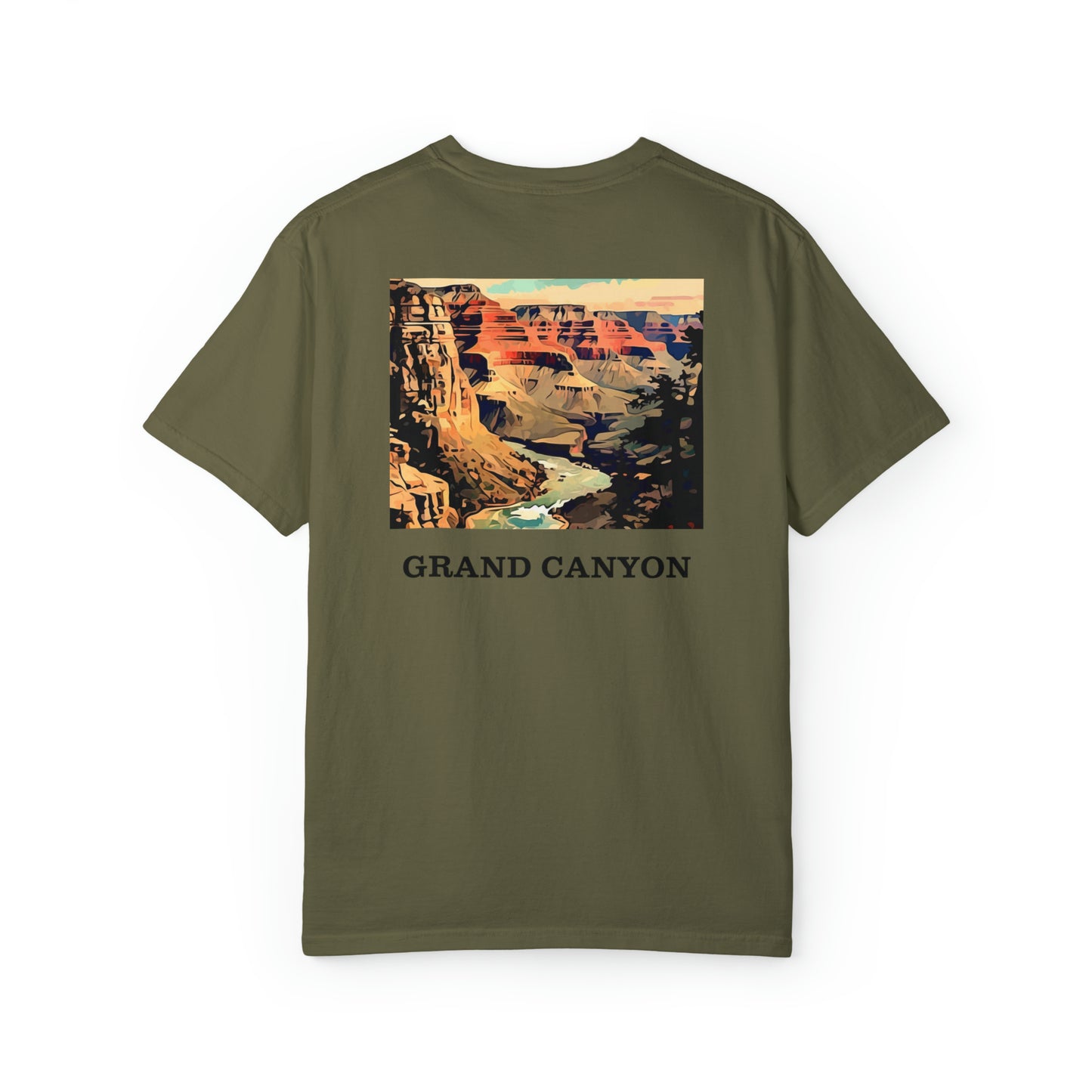 Grand Canyon Unisex Garment-Dyed T-shirt