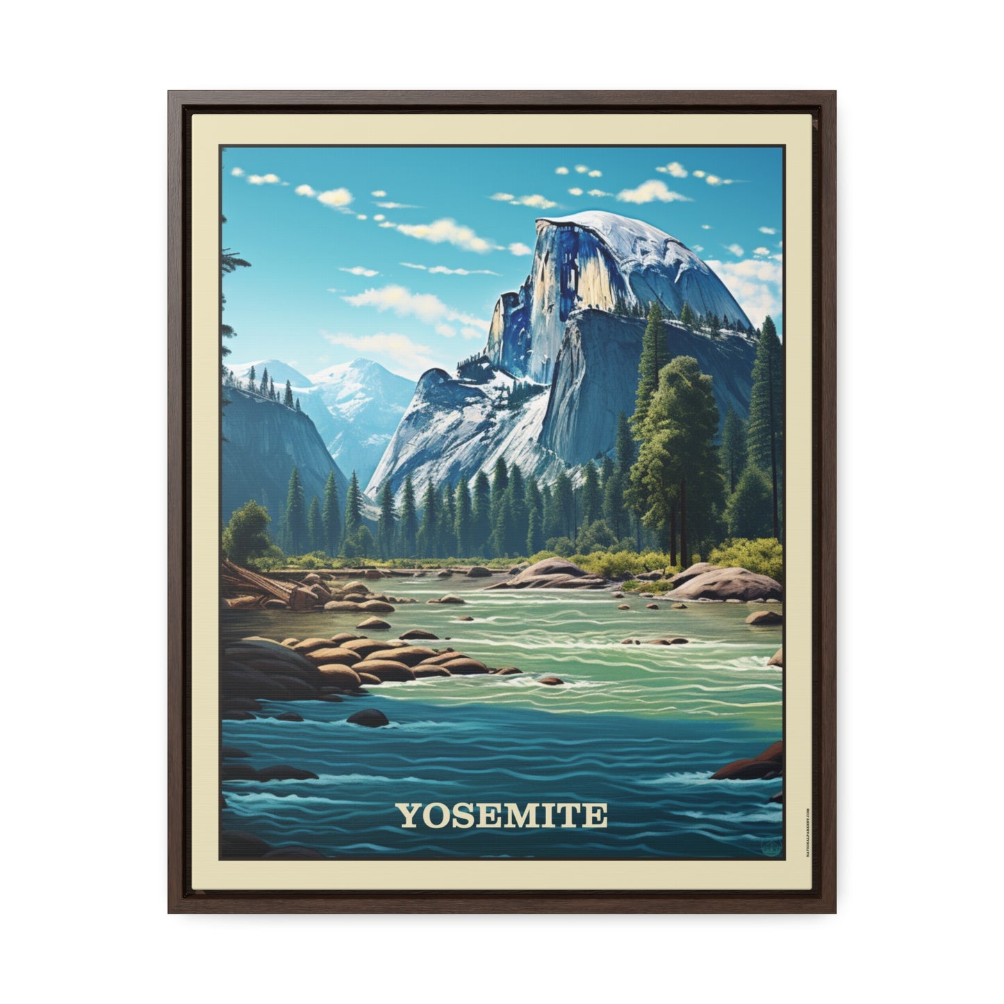 Yosemite Framed Gallery Canvas Wrap
