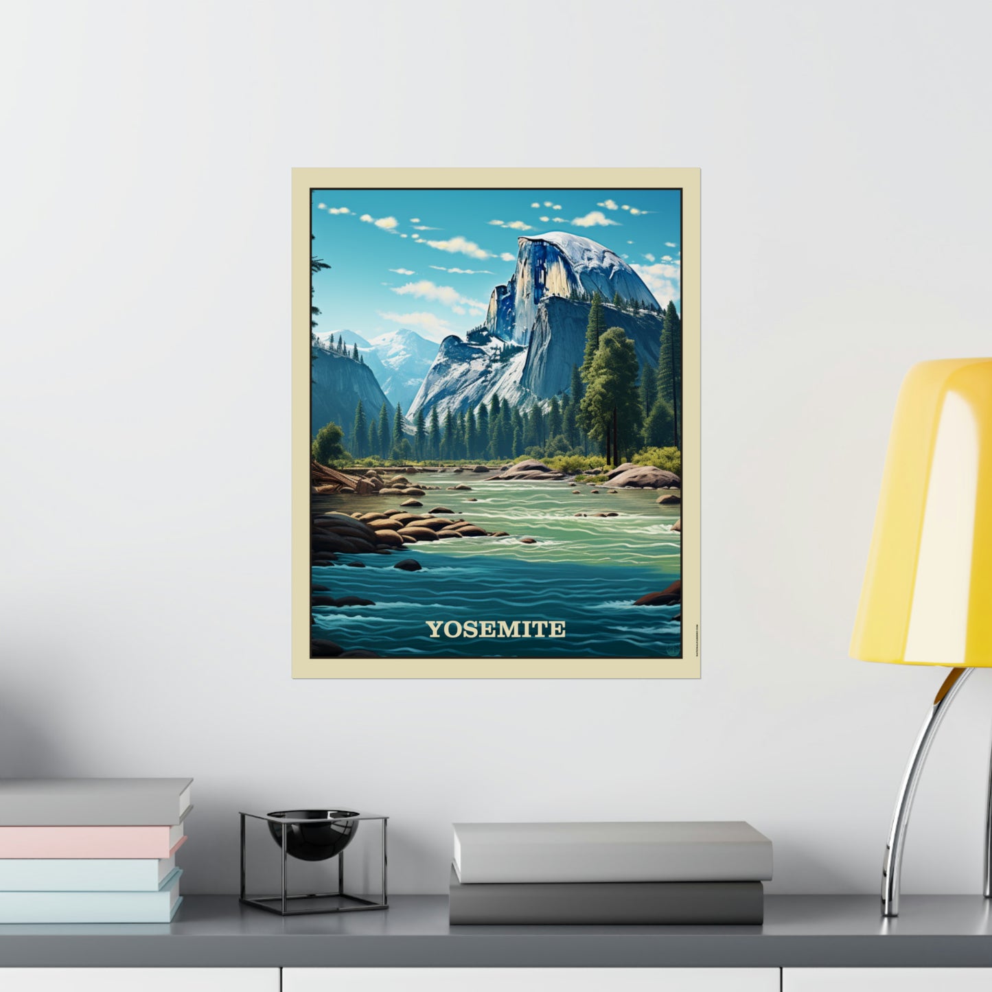 Yosemite Matte Vertical Poster