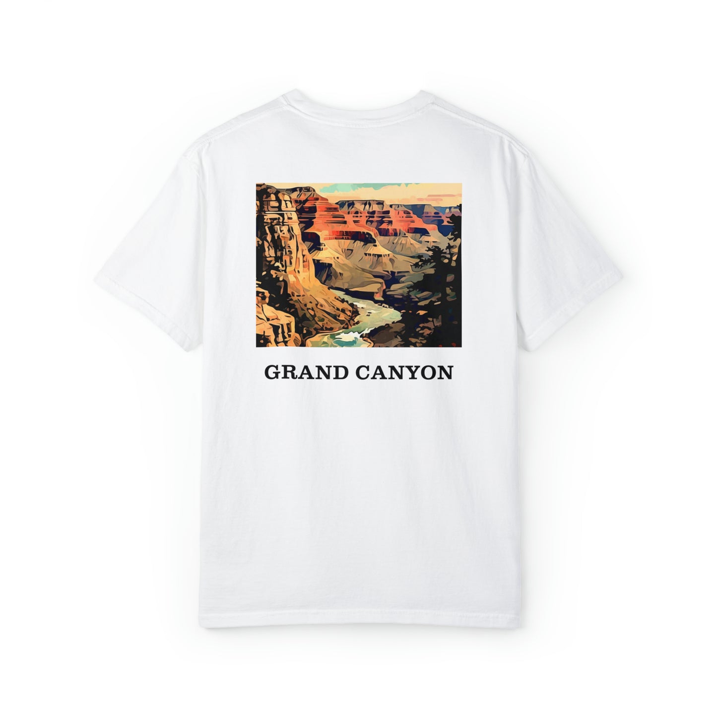 Grand Canyon Unisex Garment-Dyed T-shirt