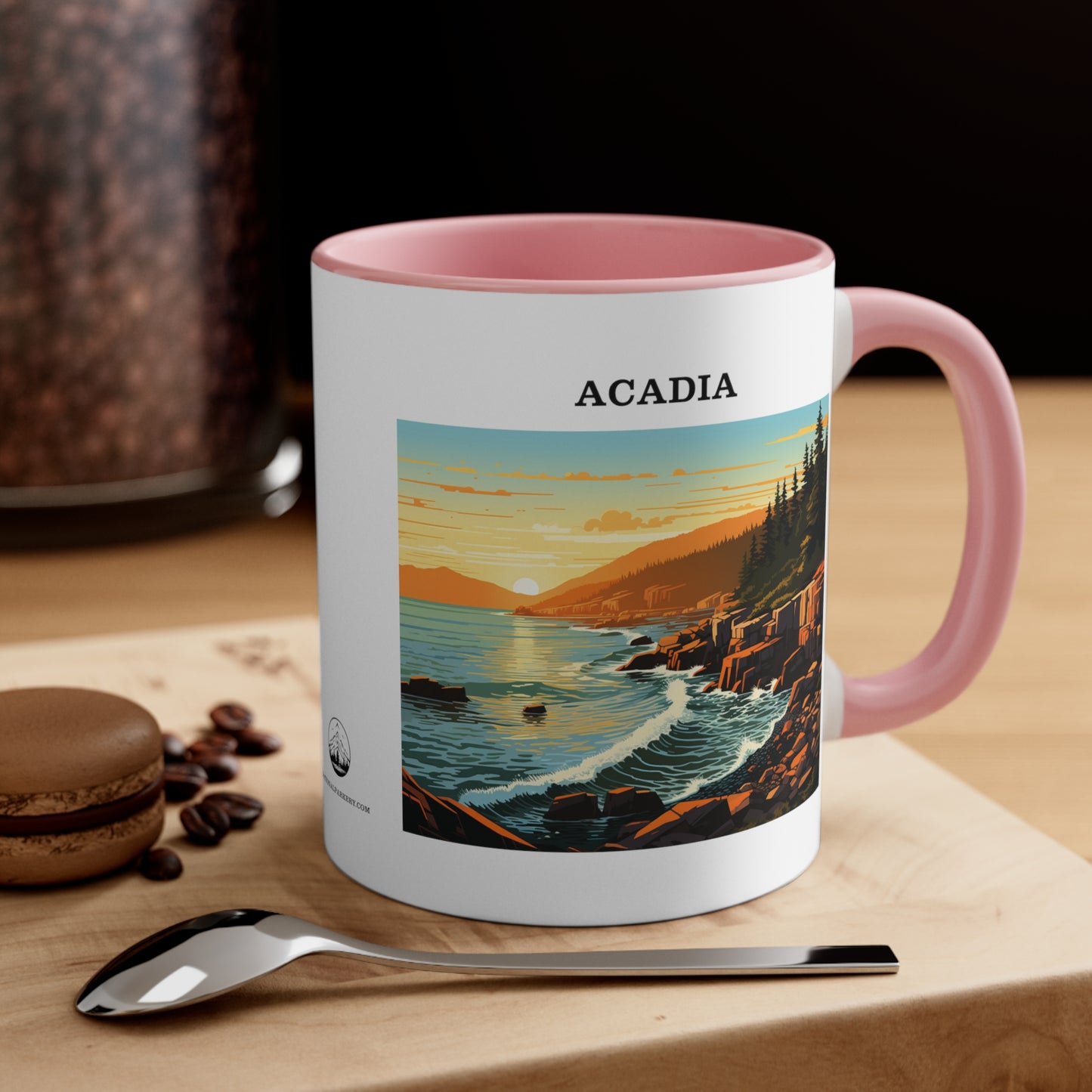 Acadia Accent Coffee Mug, 11oz