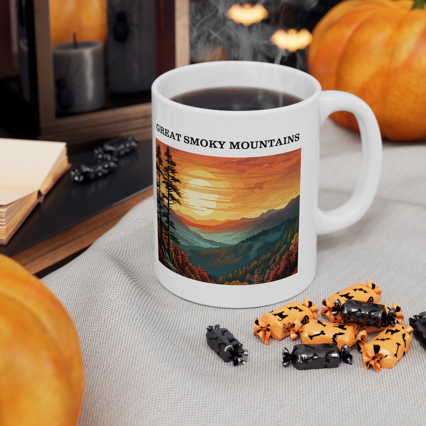 Great Smoky Mountains Ceramic Mug 11oz