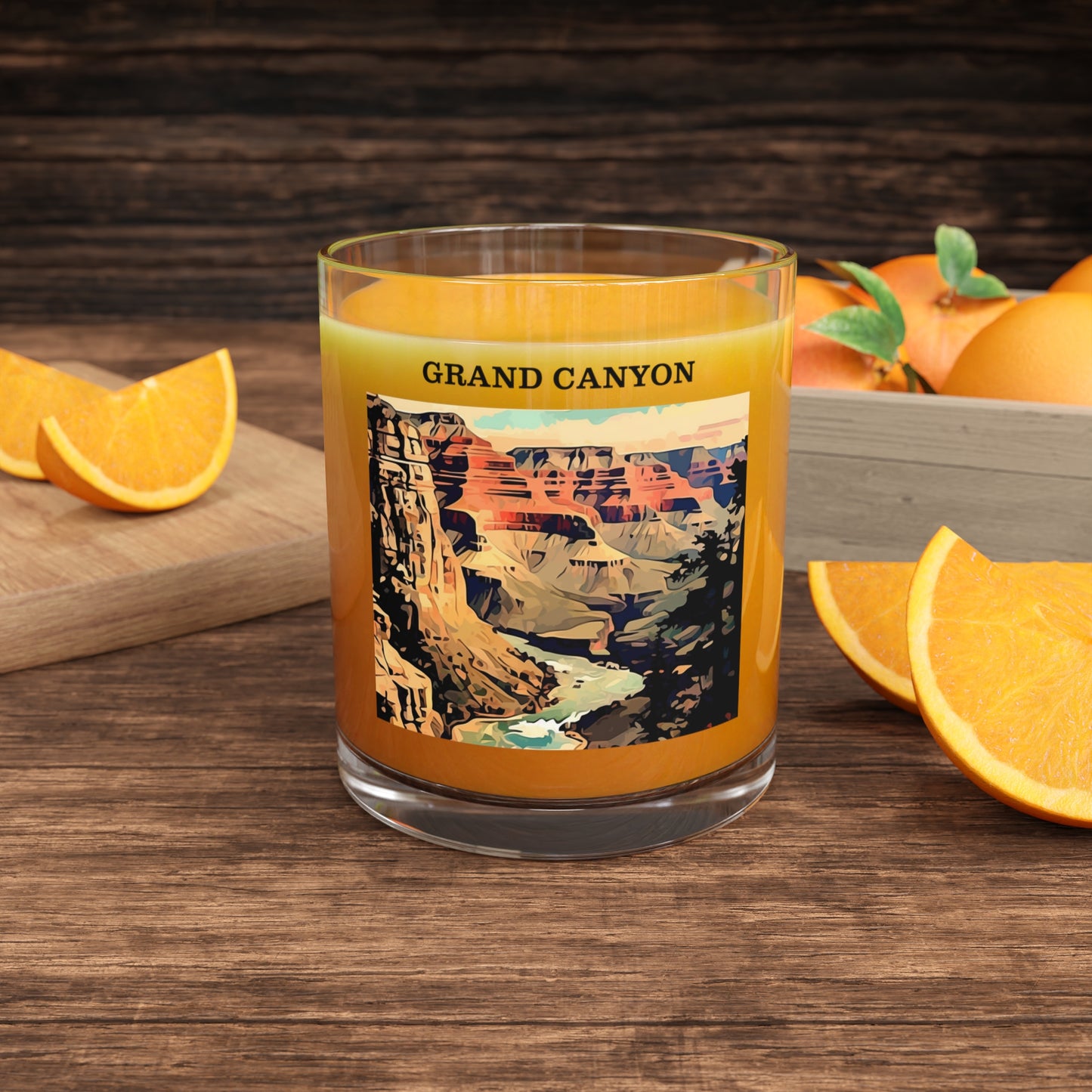 Grand Canyon Bar Glass