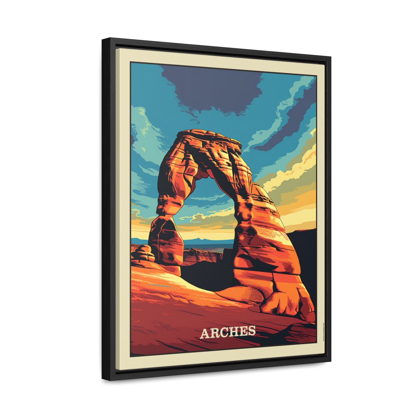 Arches Framed Gallery Canvas Wrap