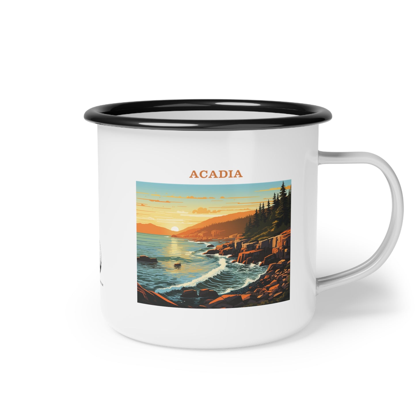 Acadia Enamel Camp Cup