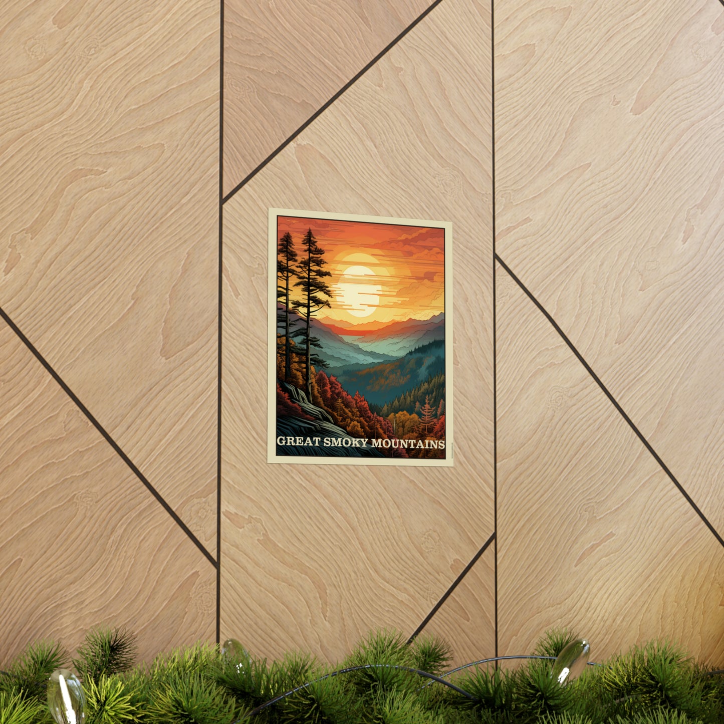Great Smoky Mountains Matte Vertical Poster