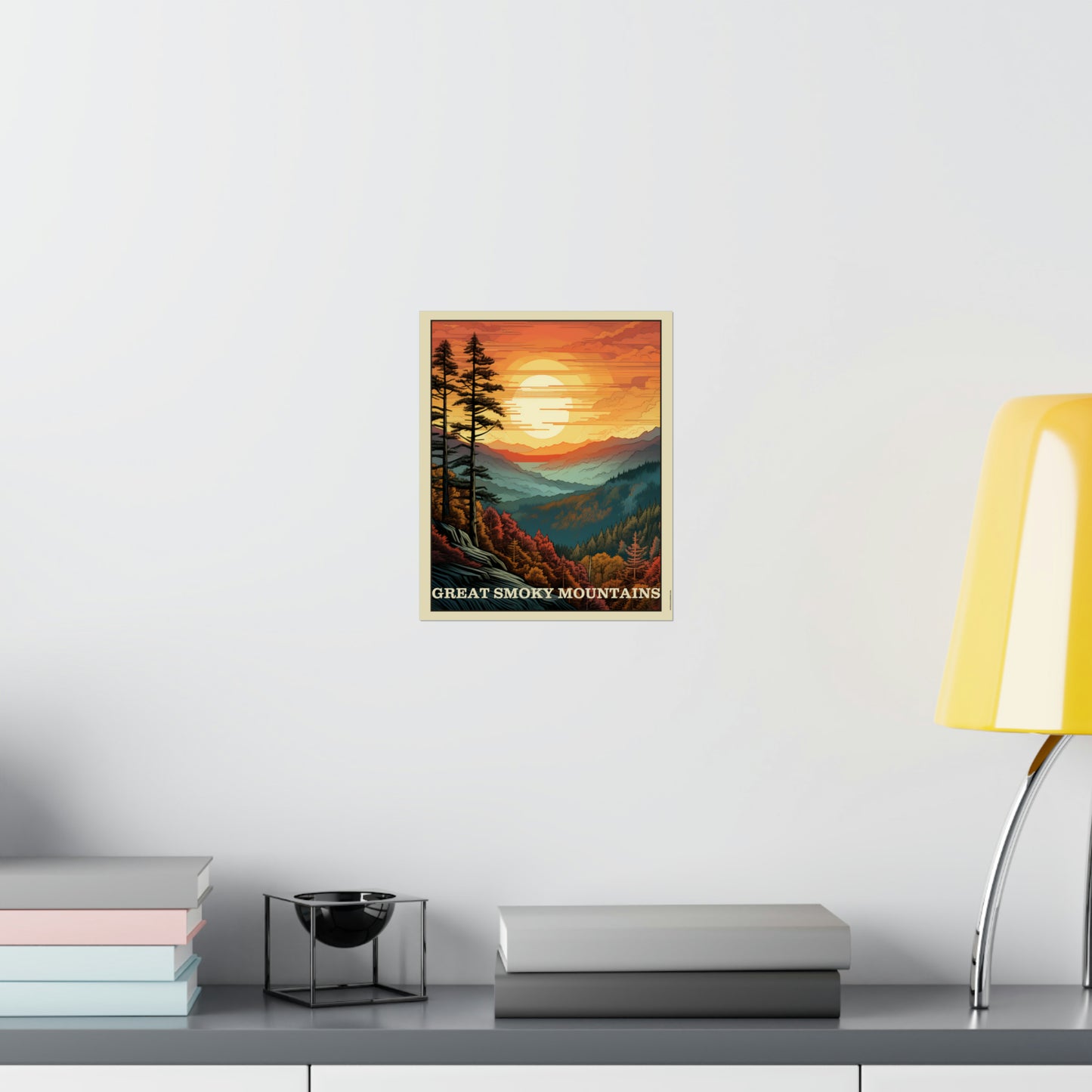 Great Smoky Mountains Matte Vertical Poster