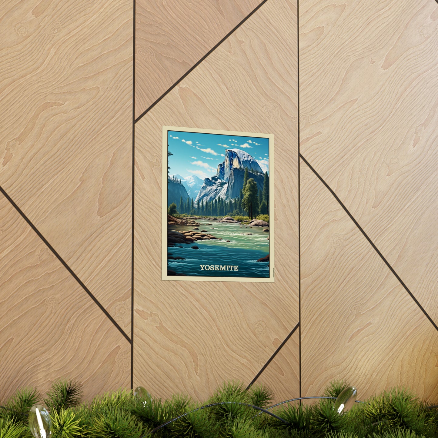 Yosemite Matte Vertical Poster