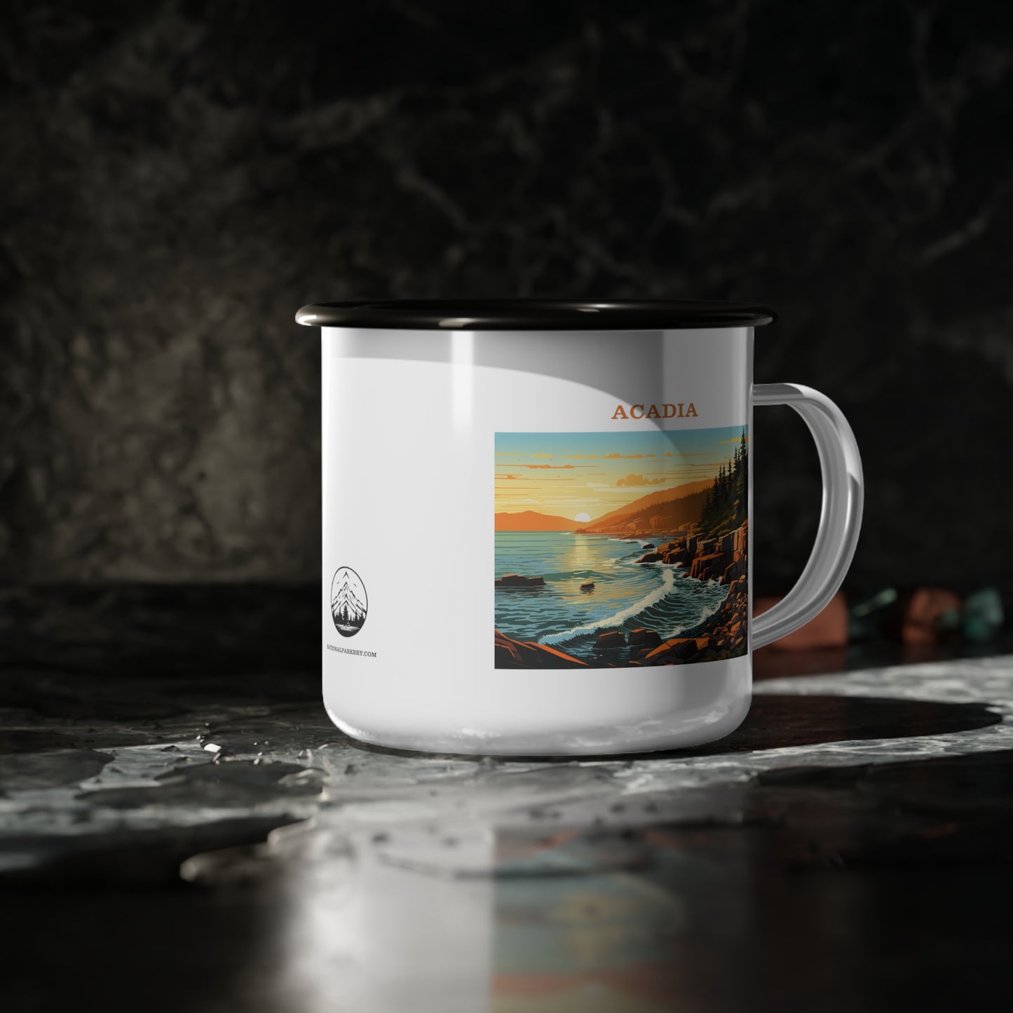 Acadia Enamel Camp Cup