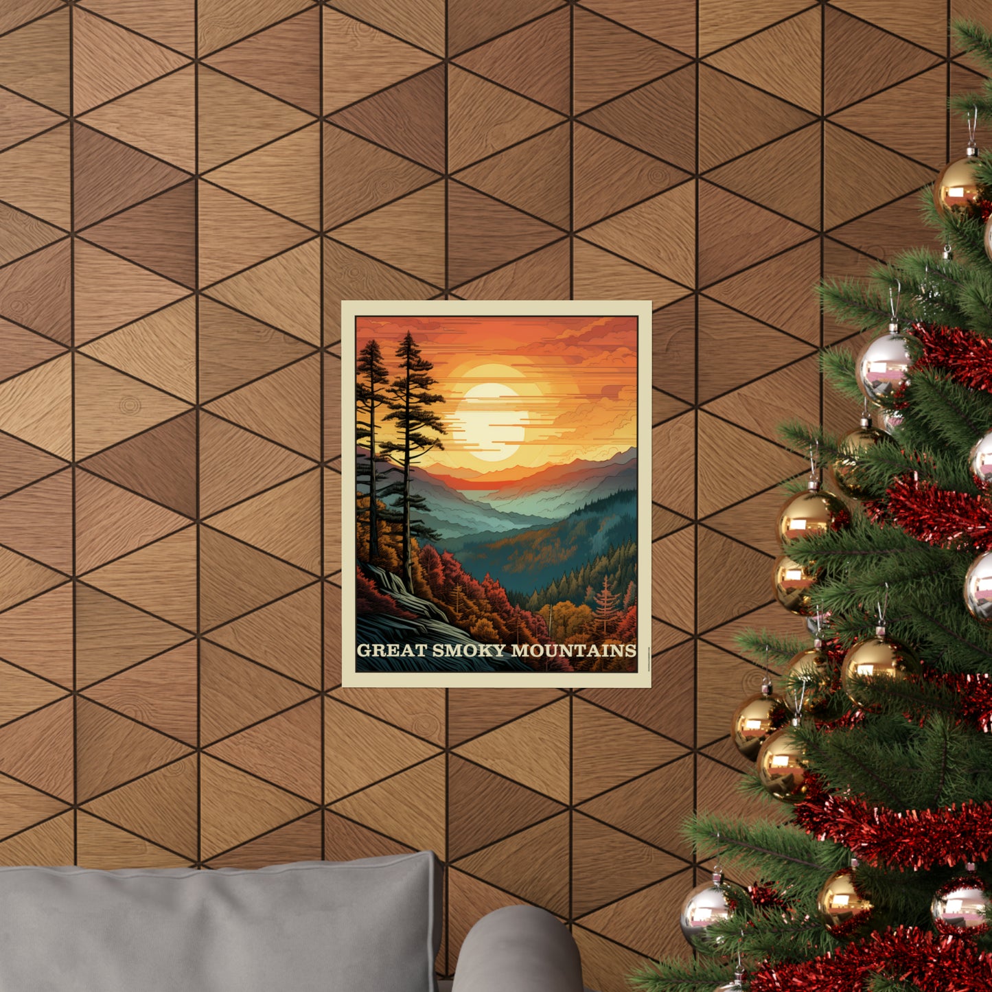Great Smoky Mountains Matte Vertical Poster