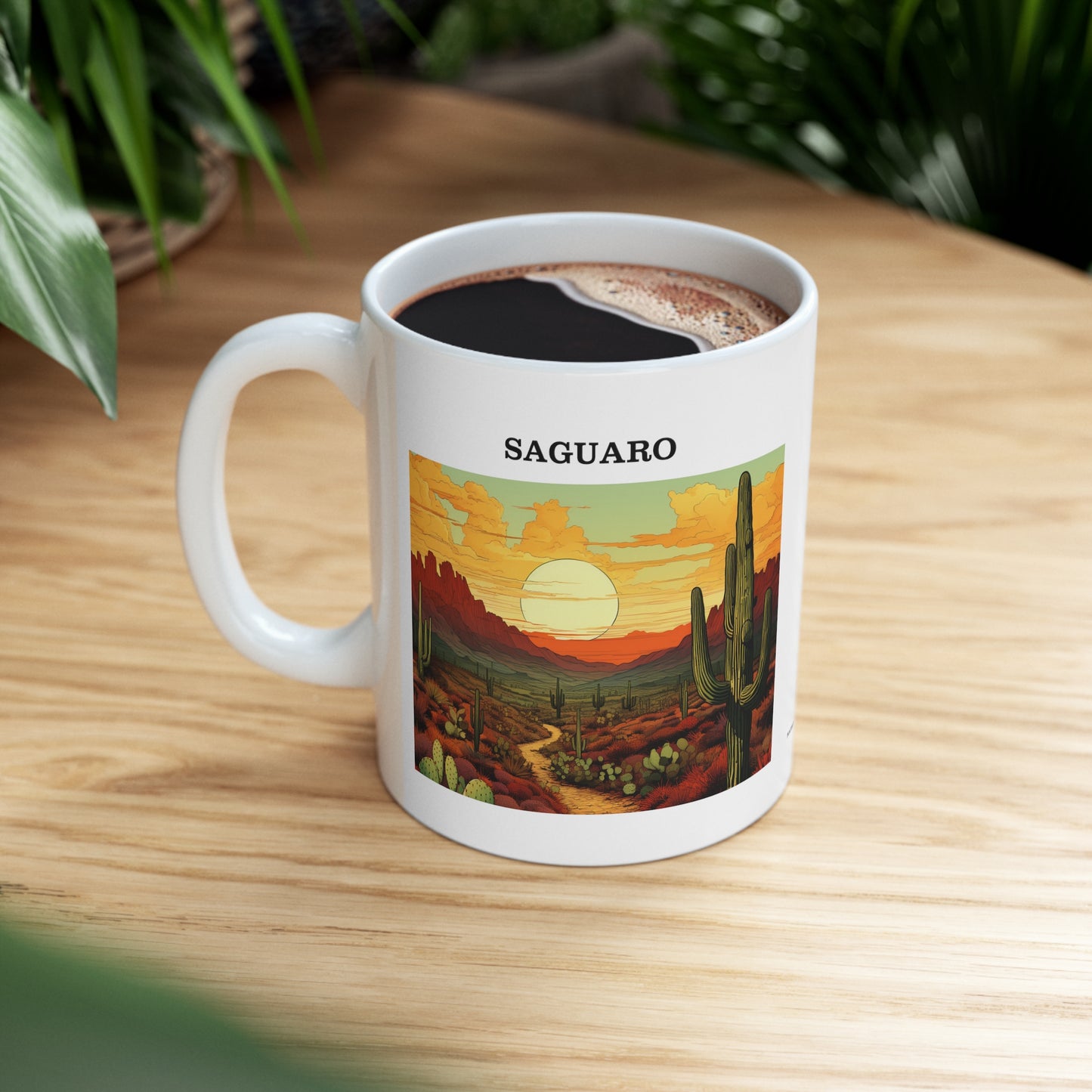 Saguaro Ceramic Mug 11oz