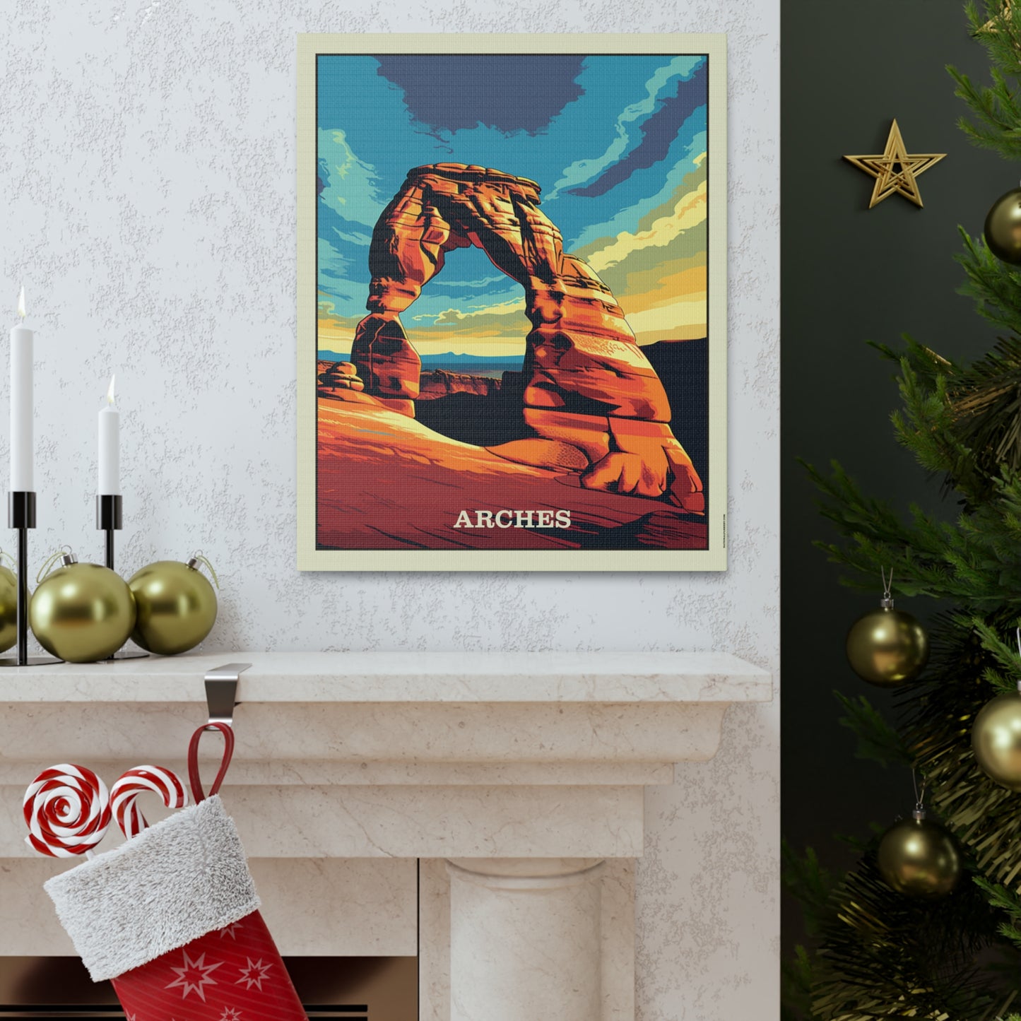 Arches Canvas Gallery Wrap