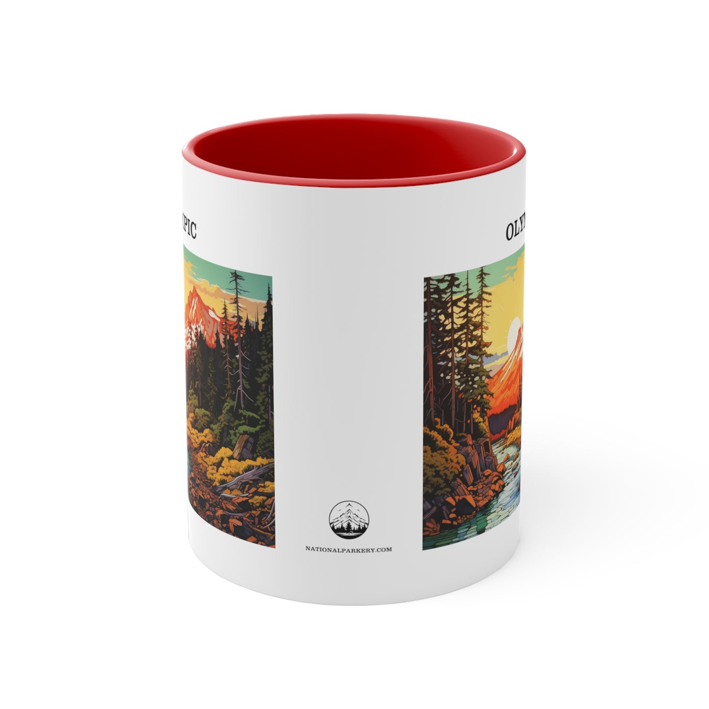 Olympic Accent Coffee Mug, 11oz