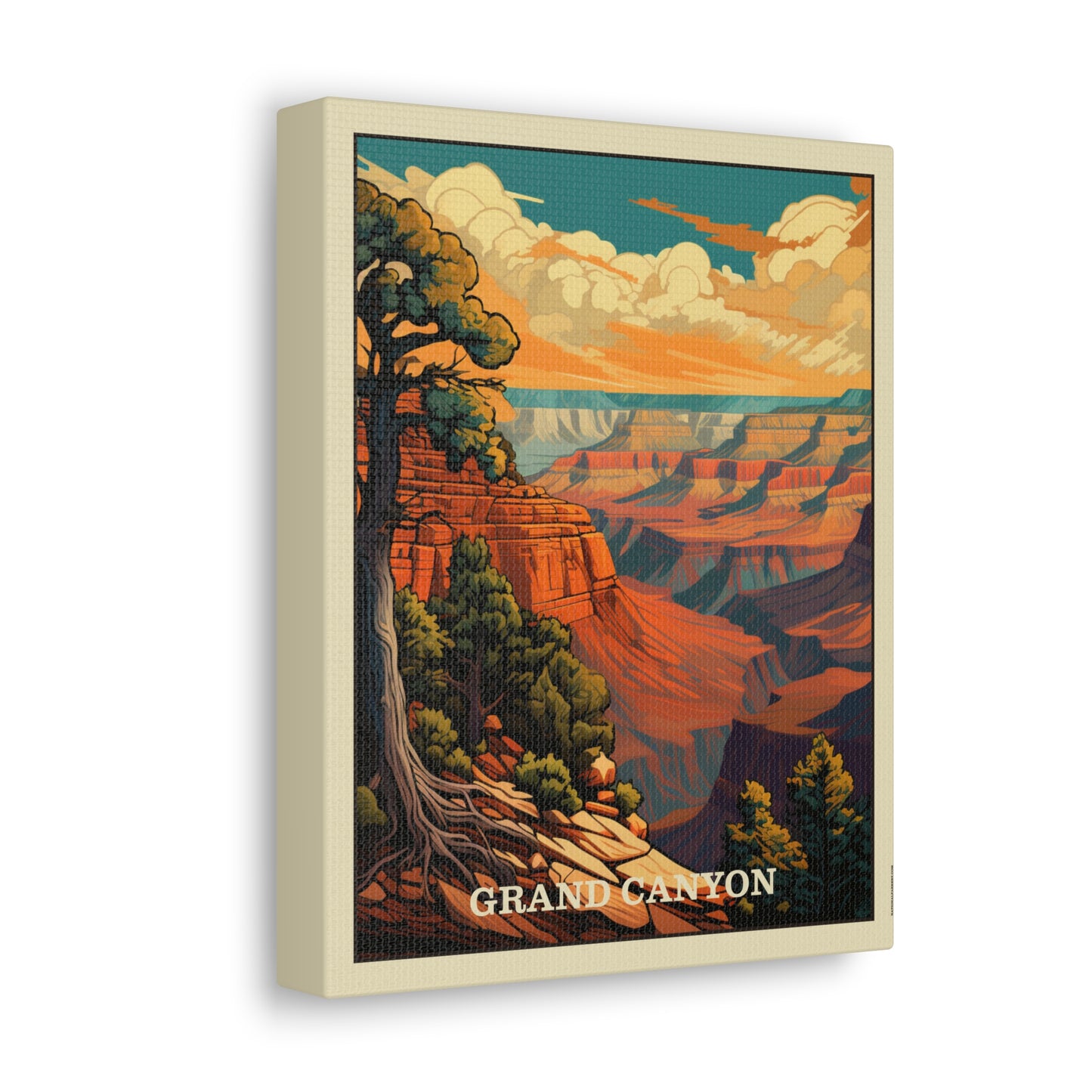 Grand Canyon II Canvas Gallery Wrap