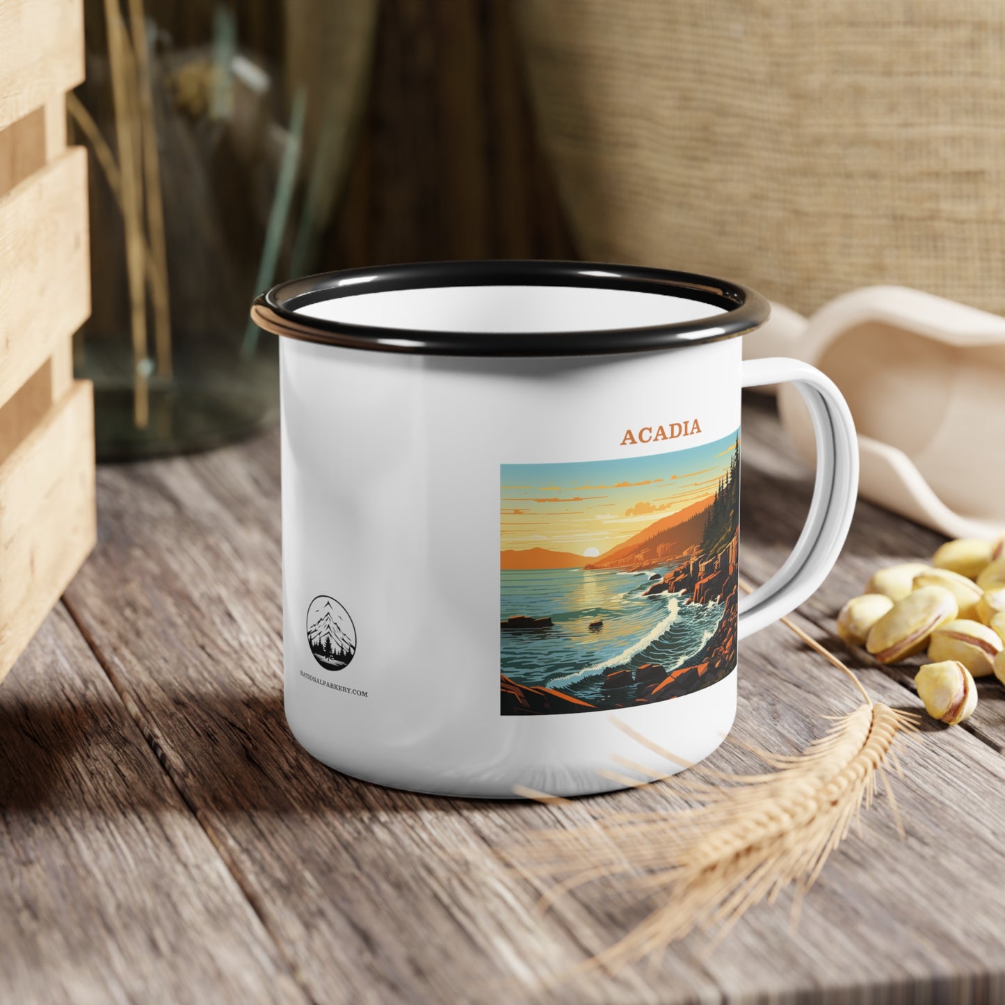 Acadia Enamel Camp Cup