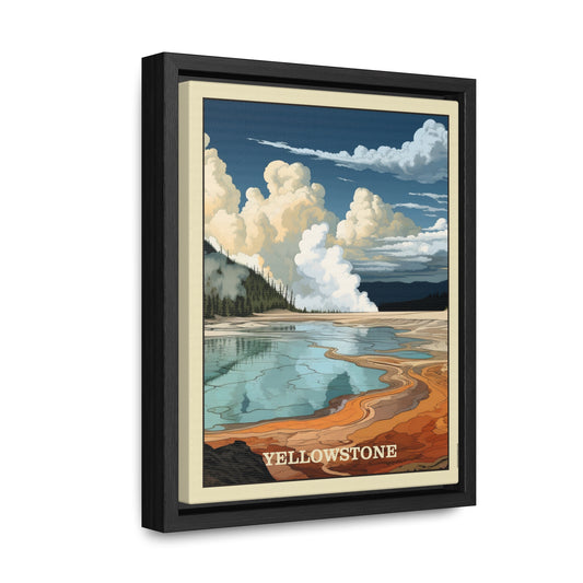 Yellowstone Framed Gallery Canvas Wrap