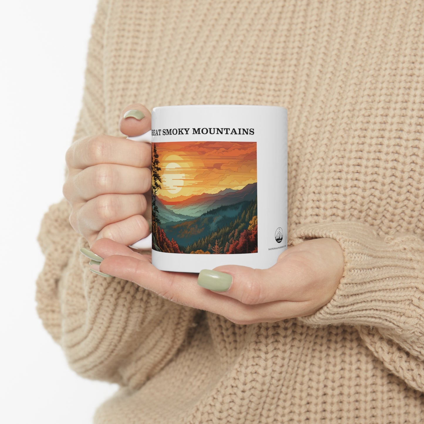 Great Smoky Mountains Ceramic Mug 11oz