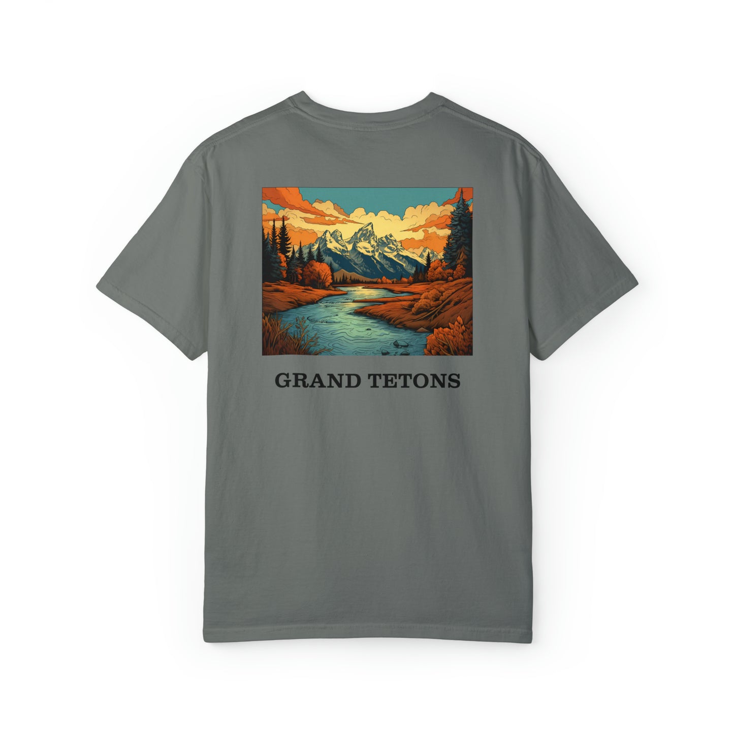 Grand Tetons Unisex Garment-Dyed T-shirt