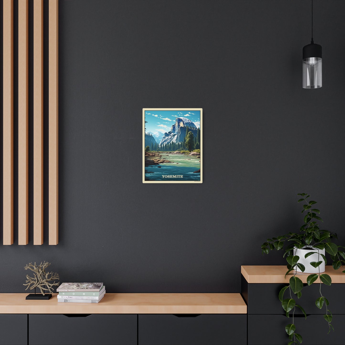 Yosemite Metal Art Sign