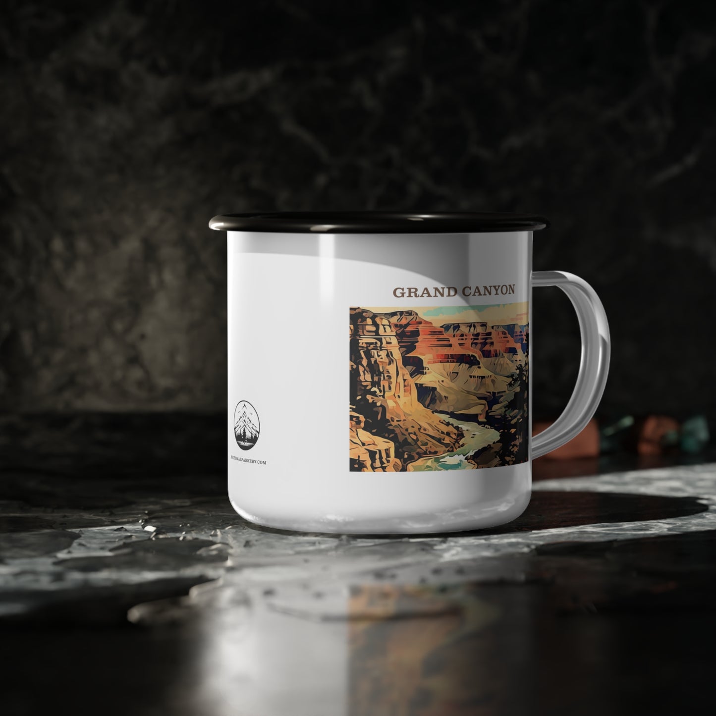Grand Canyon Enamel Camp Cup