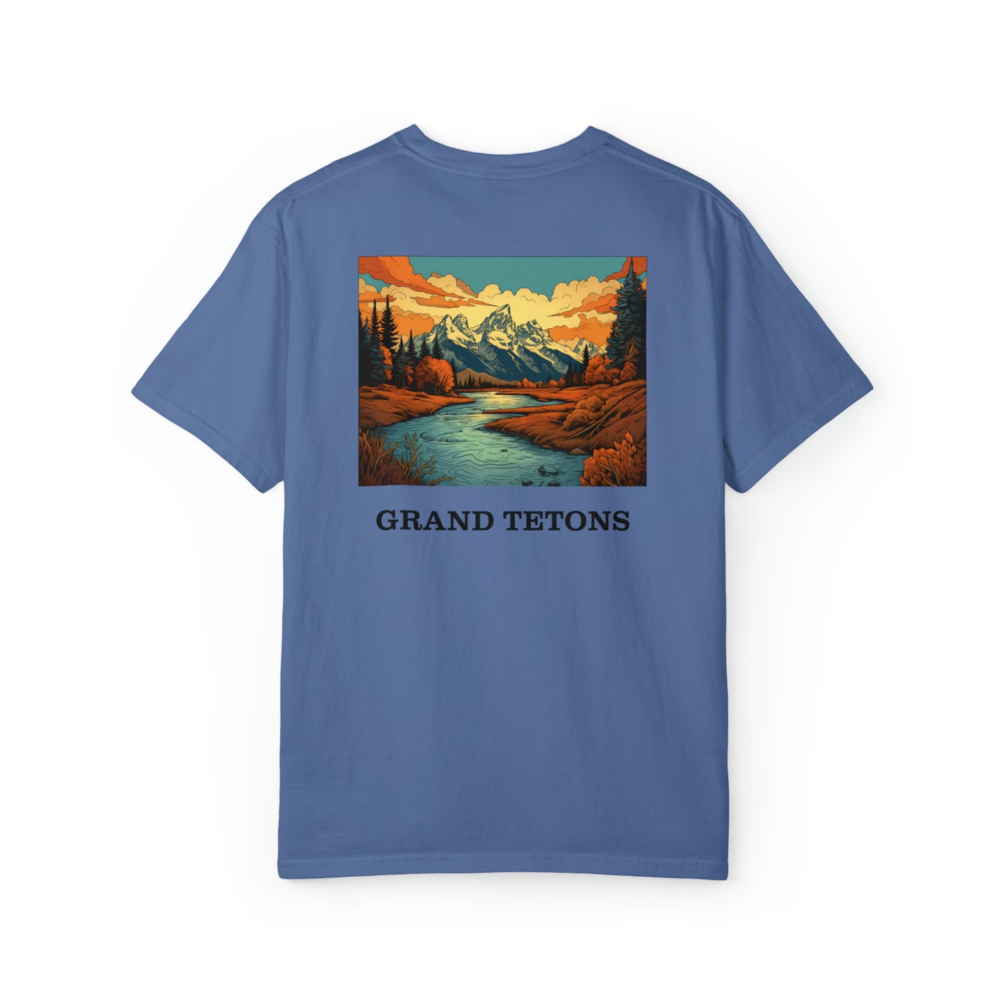 Grand Tetons Unisex Garment-Dyed T-shirt
