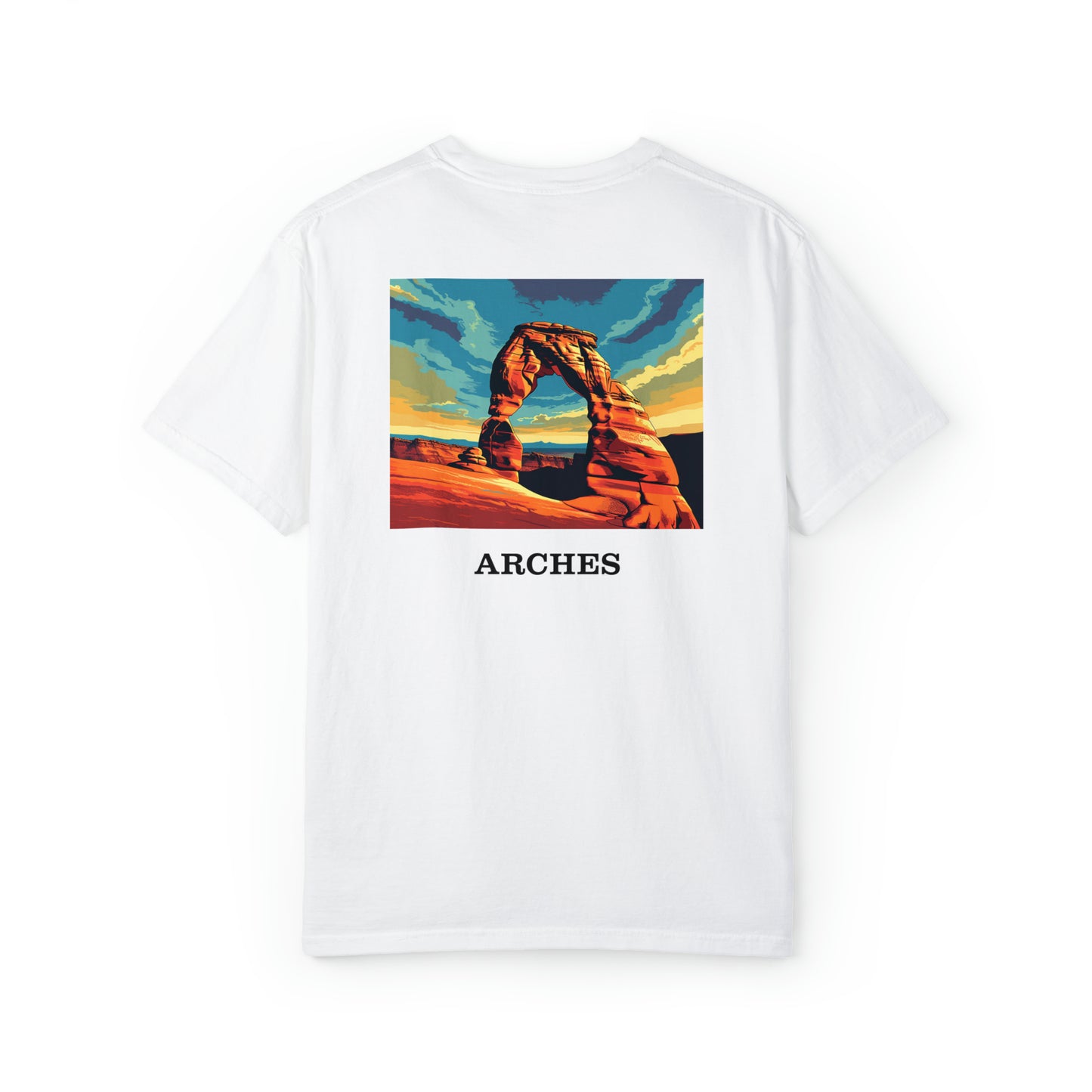 Arches Unisex Garment-Dyed T-shirt
