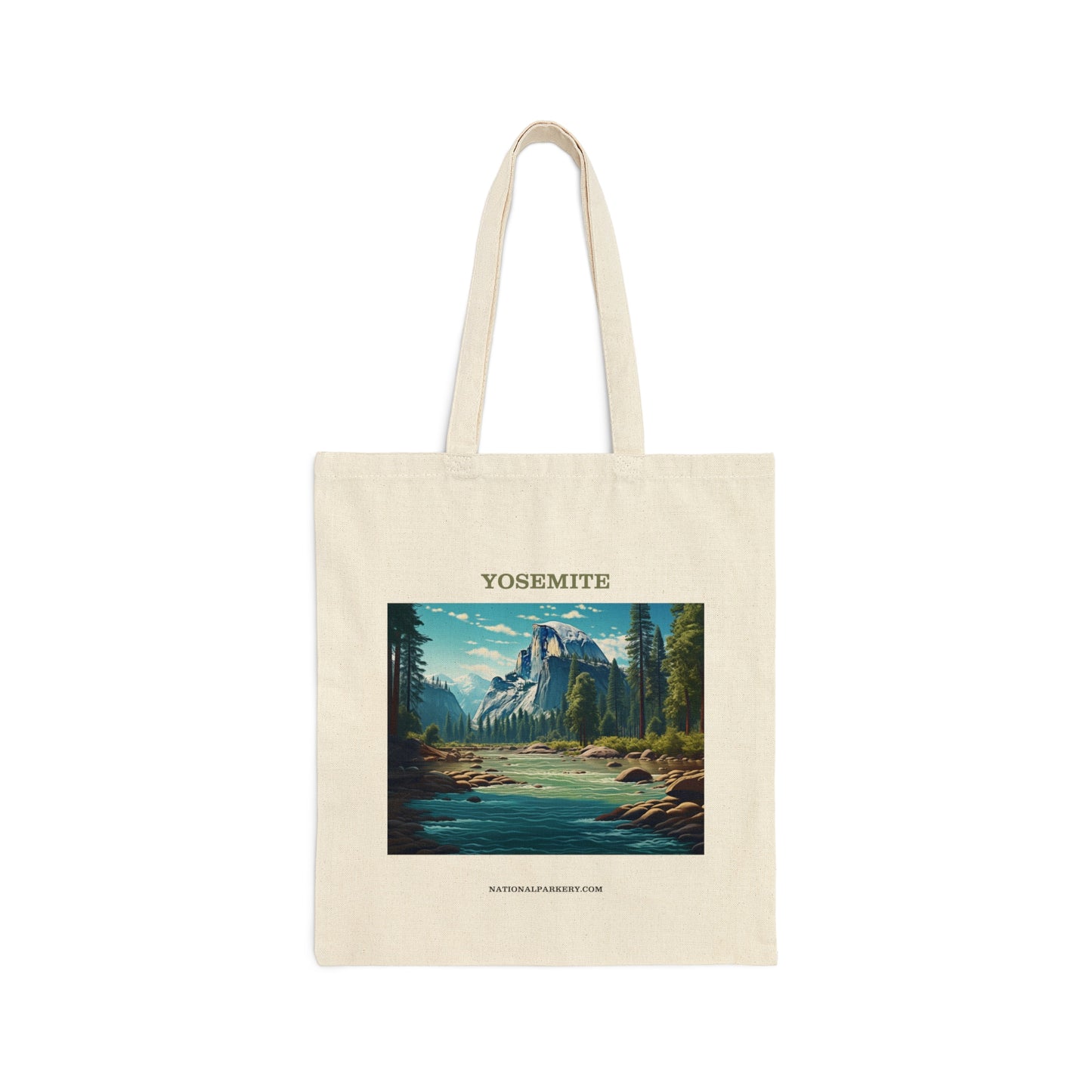 Yosemite Cotton Canvas Tote Bag