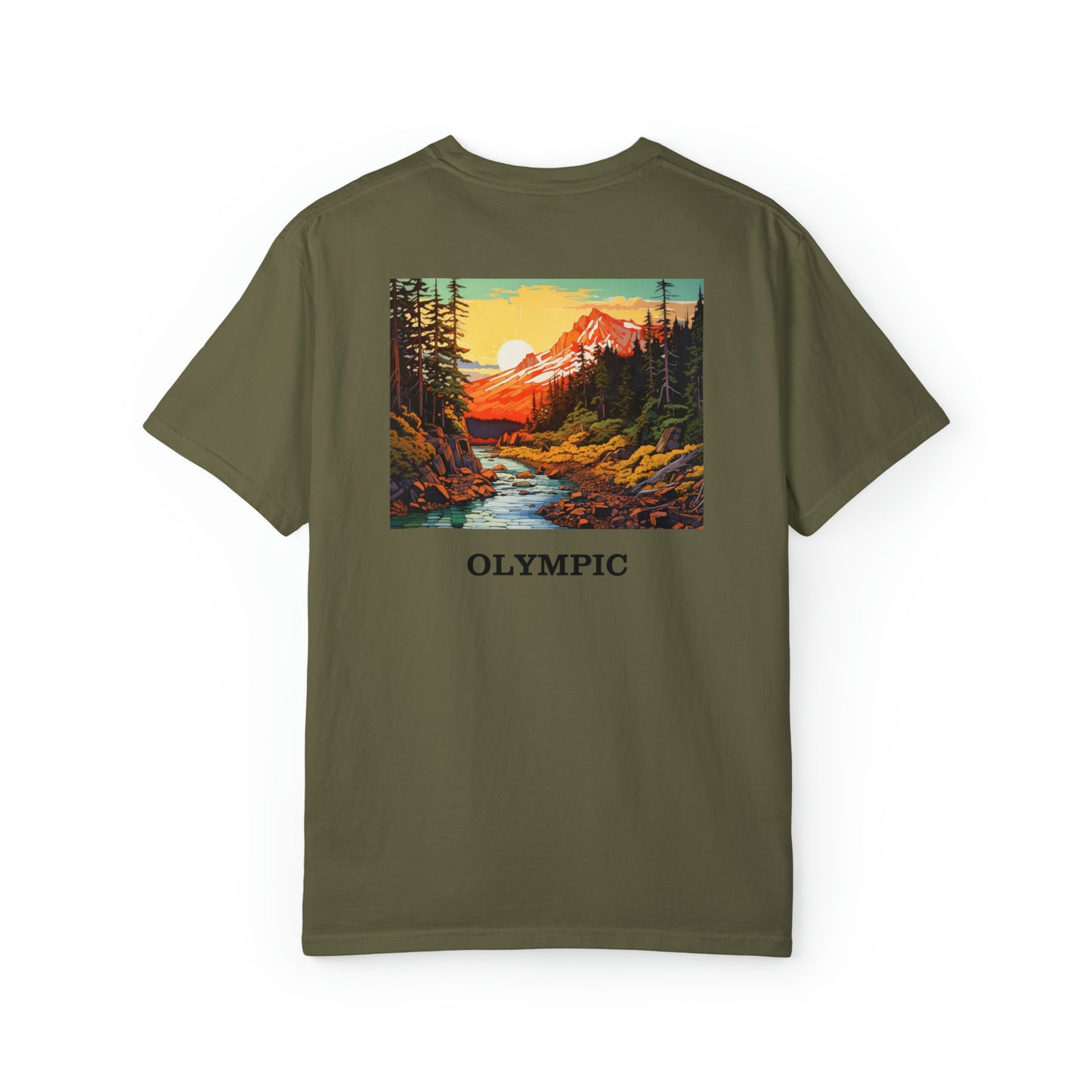 Olympic Unisex Garment-Dyed T-shirt