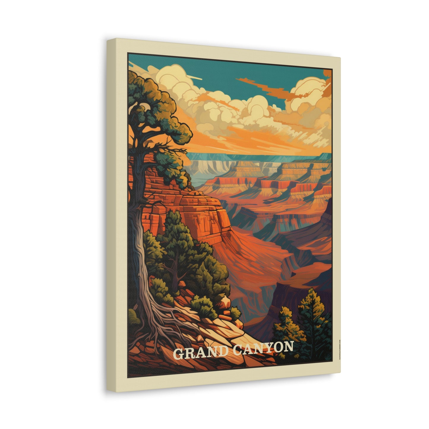 Grand Canyon II Canvas Gallery Wrap