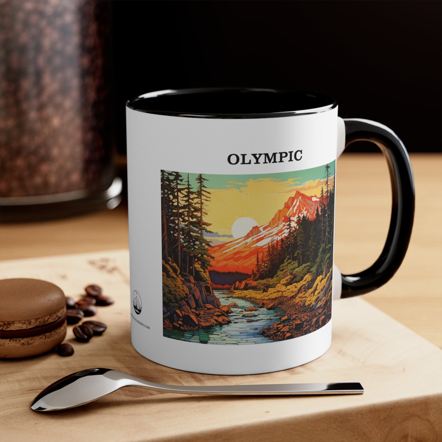 Olympic Accent Coffee Mug, 11oz