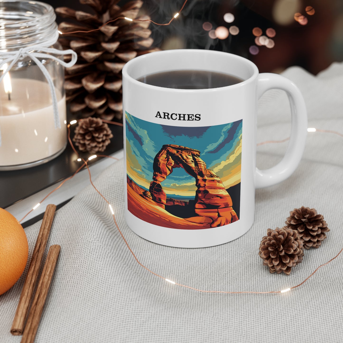 Arches Ceramic Mug 11oz