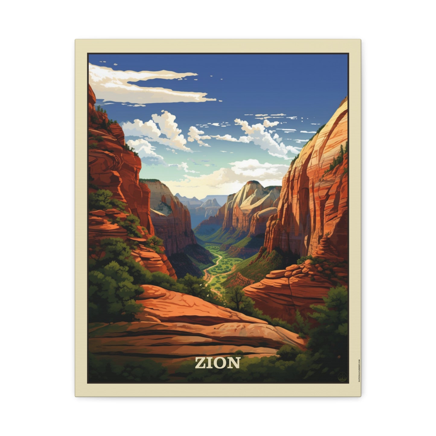 Zion Canvas Gallery Wrap