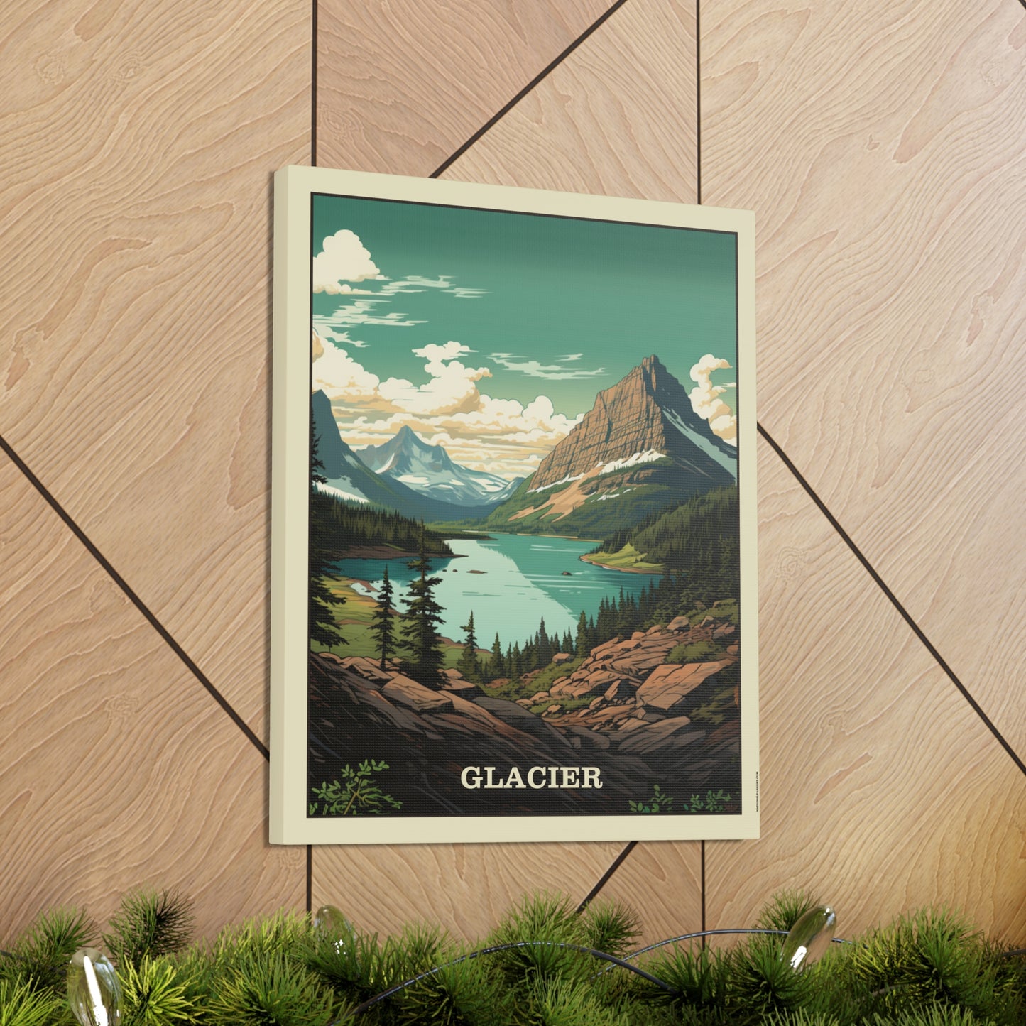 Glacier Canvas Gallery Wrap