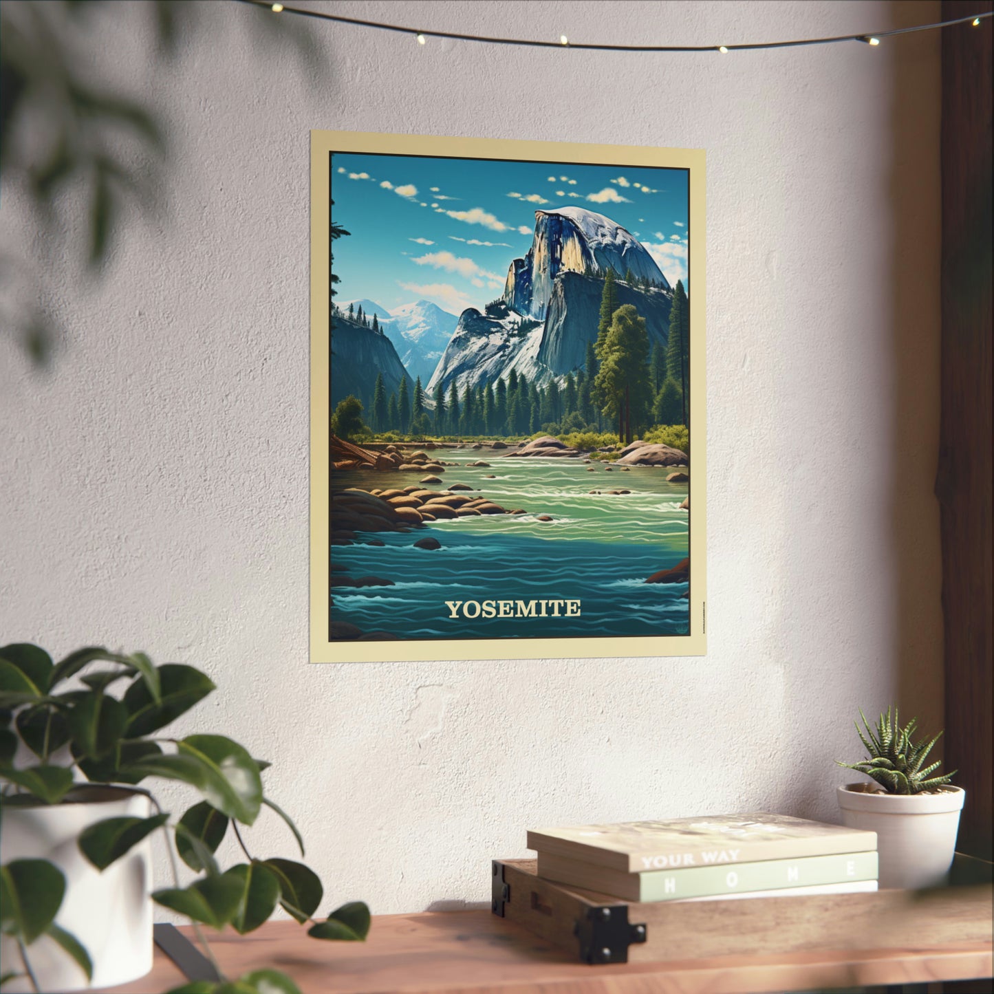 Yosemite Matte Vertical Poster