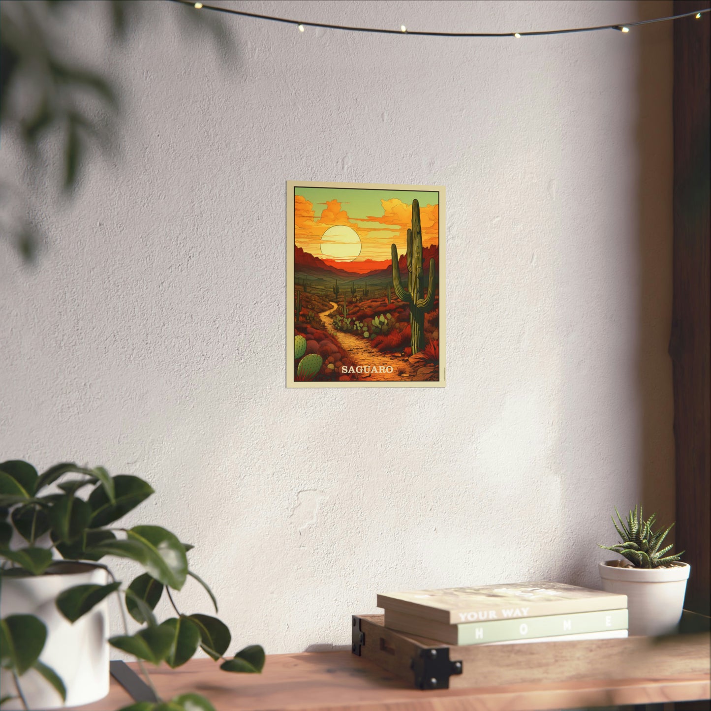 Saguaro Matte Vertical Poster