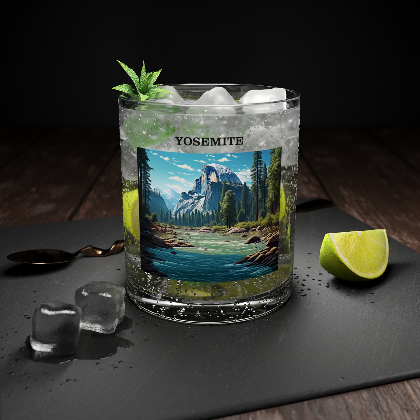 Yosemite Bar Glass