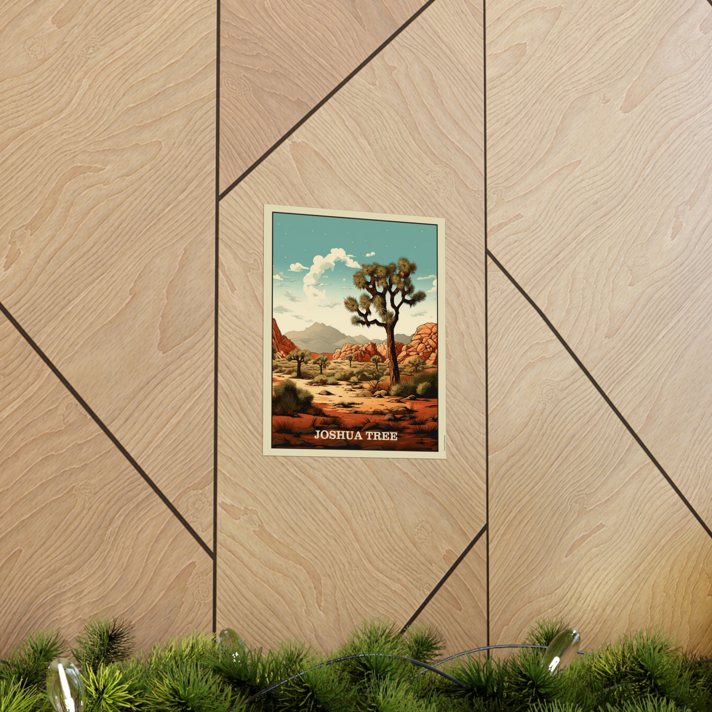 Joshua Tree Matte Vertical Poster