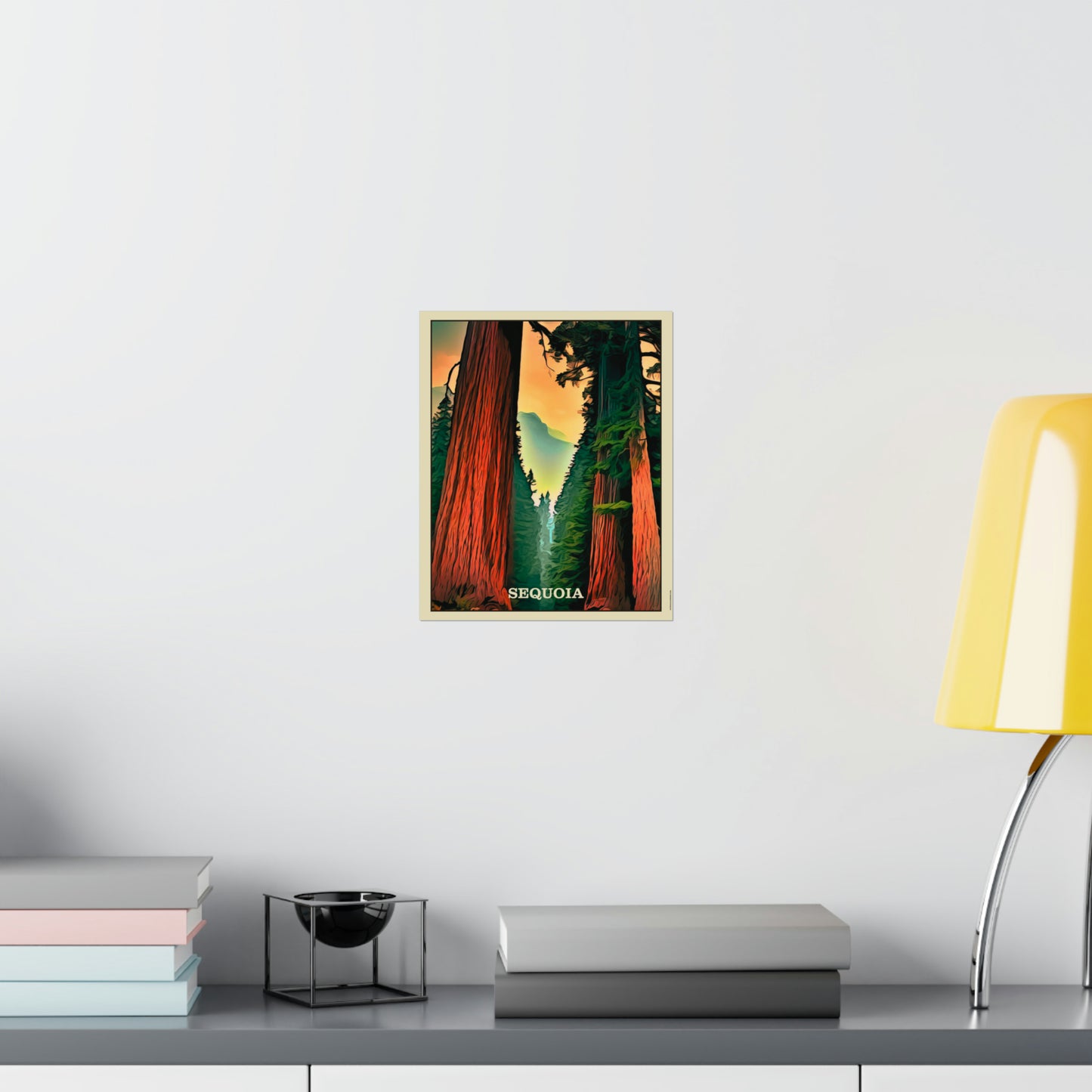 Sequoia Matte Vertical Poster