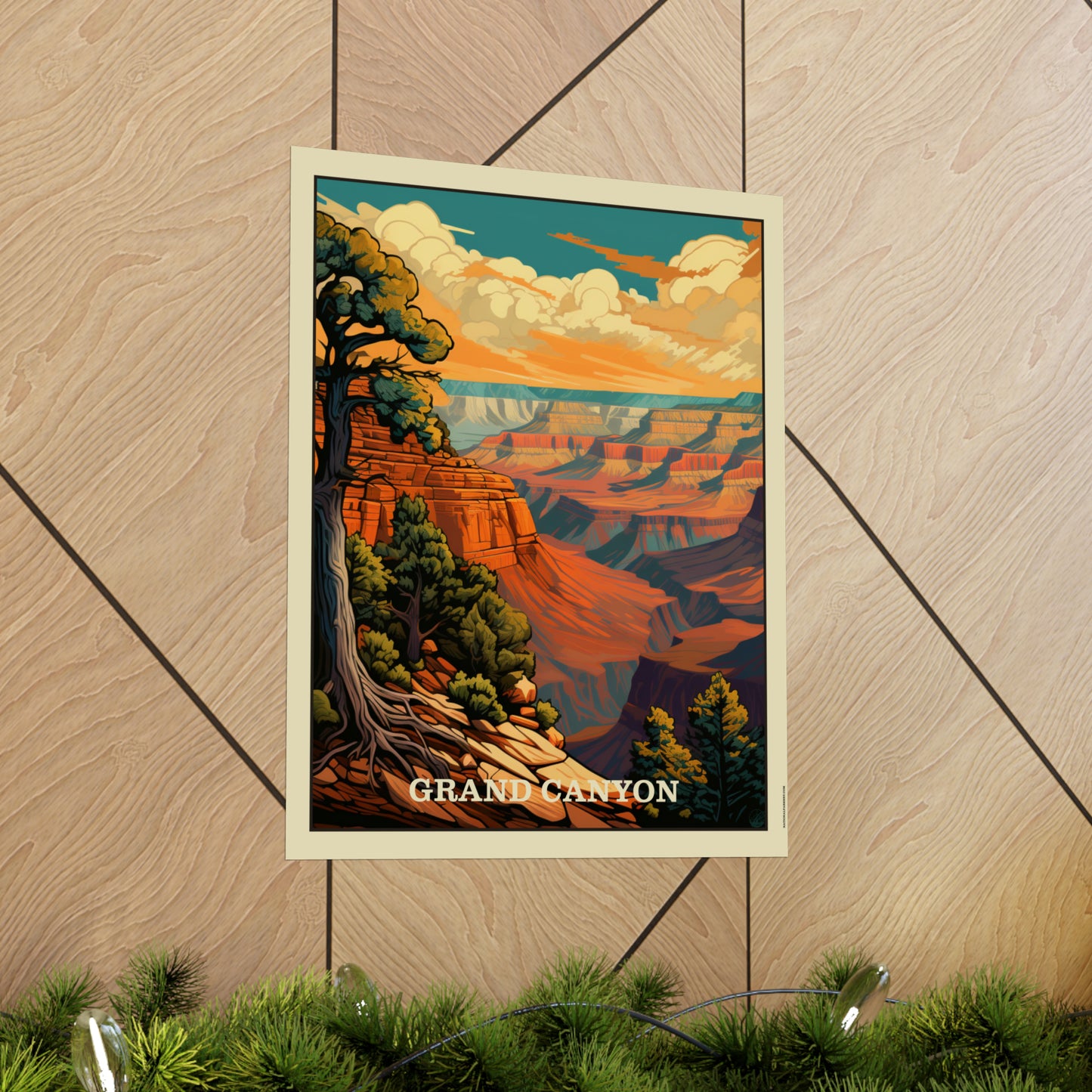 Grand Canyon II Matte Vertical Poster
