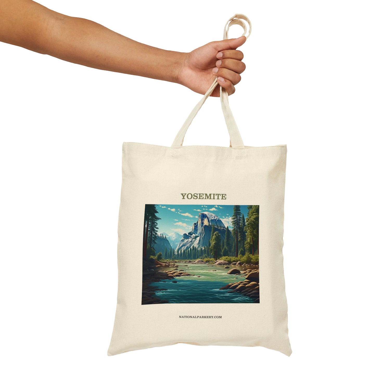 Yosemite Cotton Canvas Tote Bag