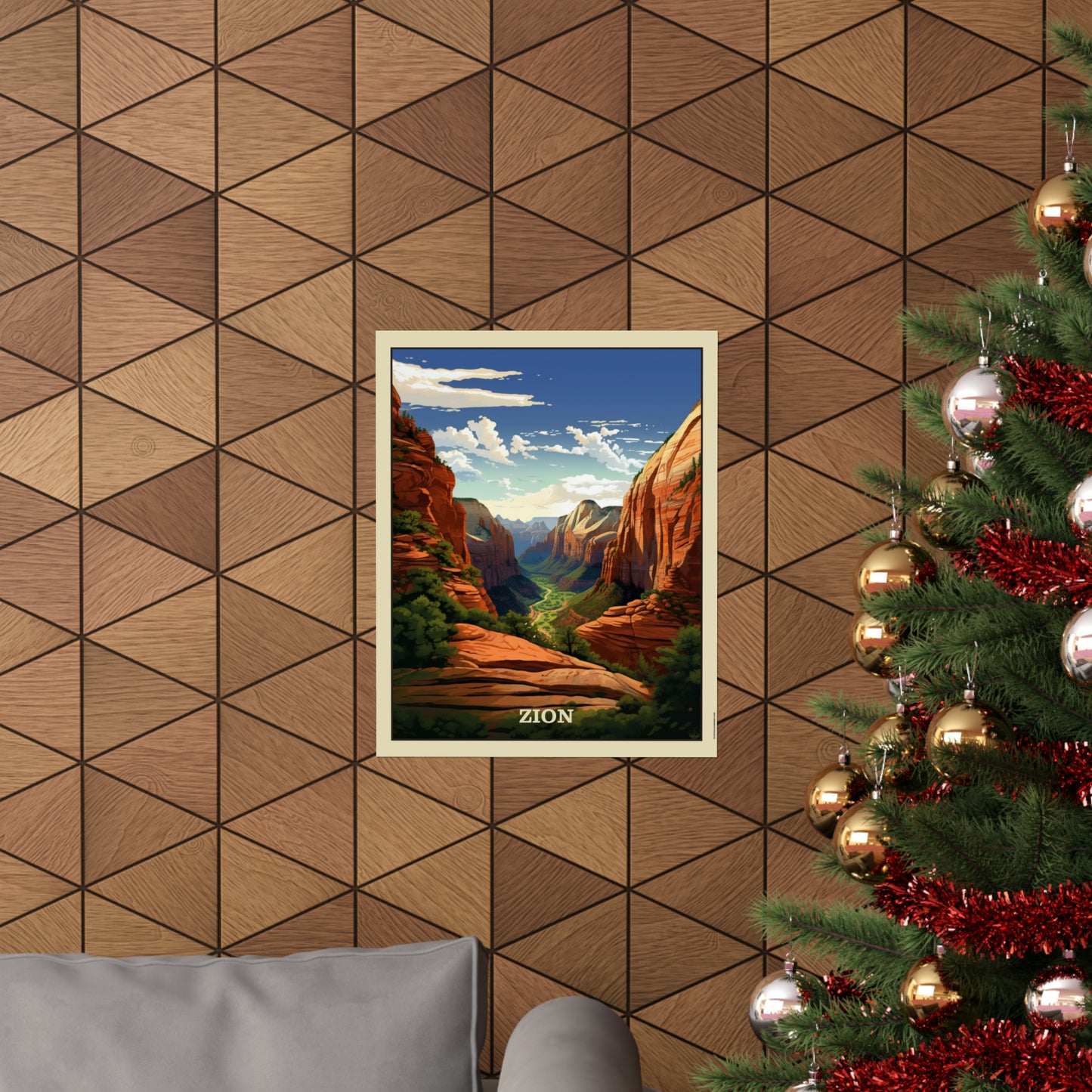 Zion Matte Vertical Poster