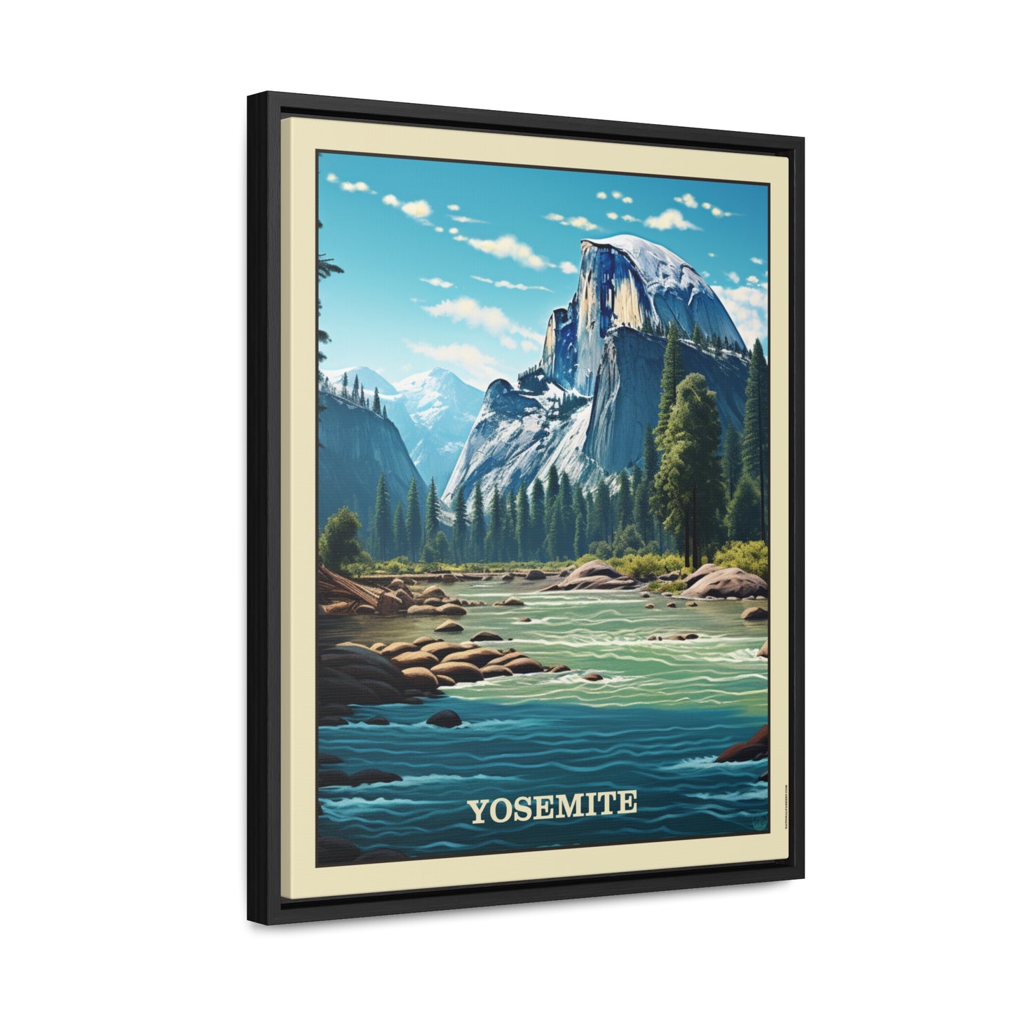 Yosemite Framed Gallery Canvas Wrap