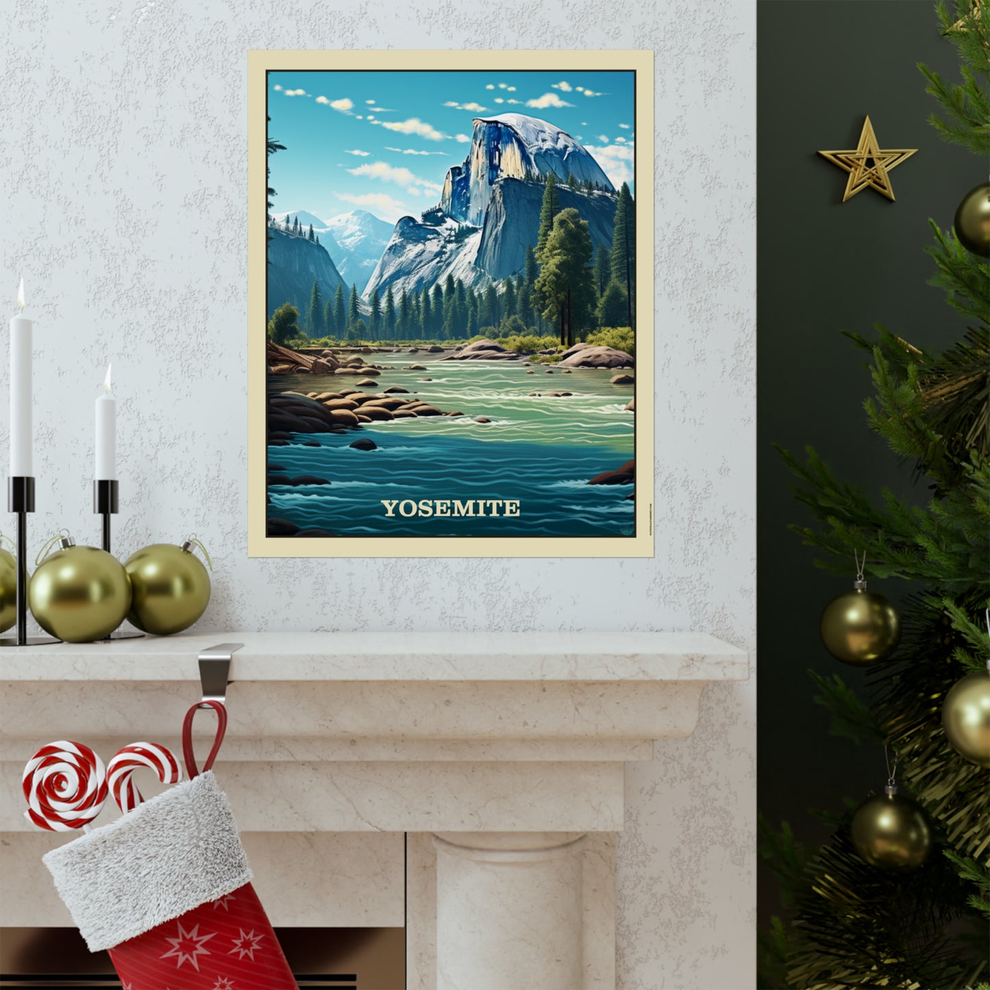 Yosemite Matte Vertical Poster