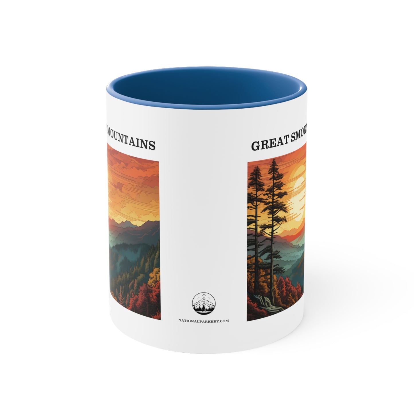 Great Smoky Mountains Accent Coffee Mug, 11oz