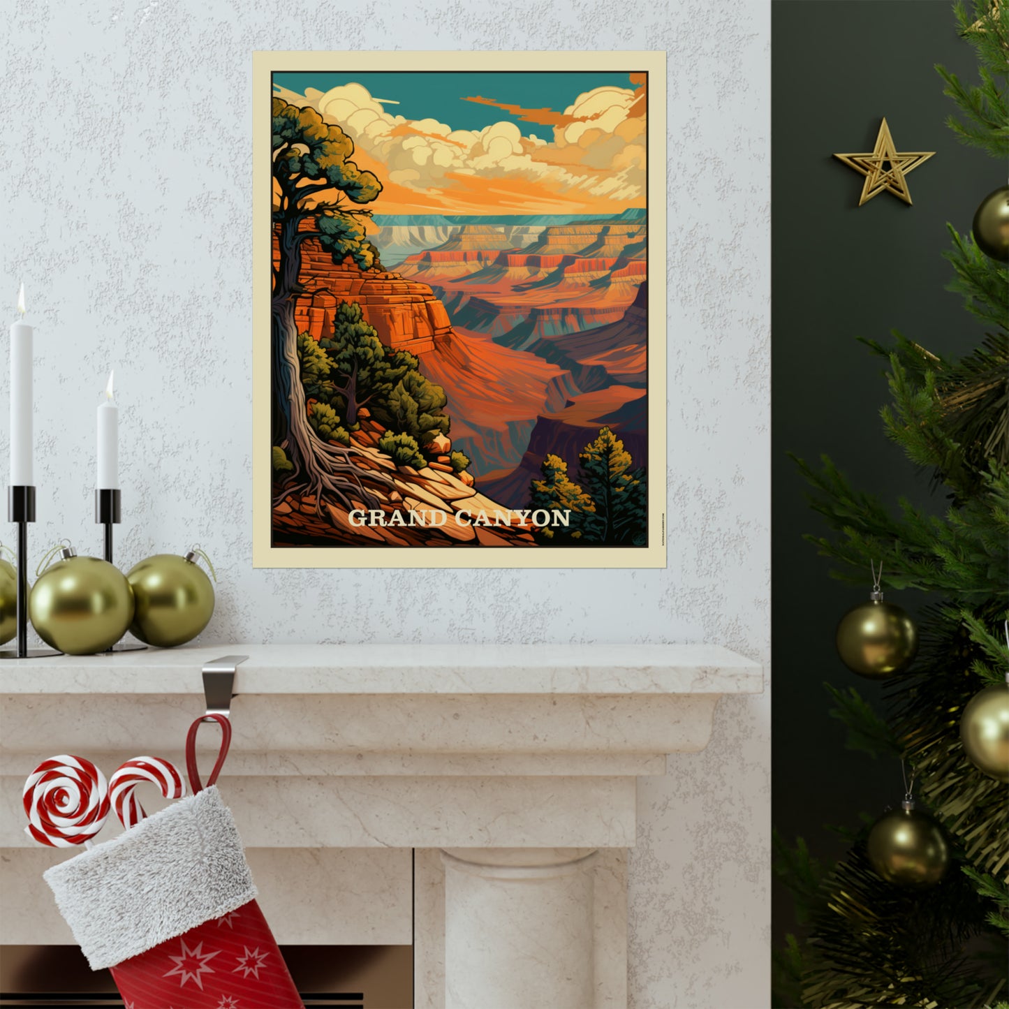 Grand Canyon II Matte Vertical Poster